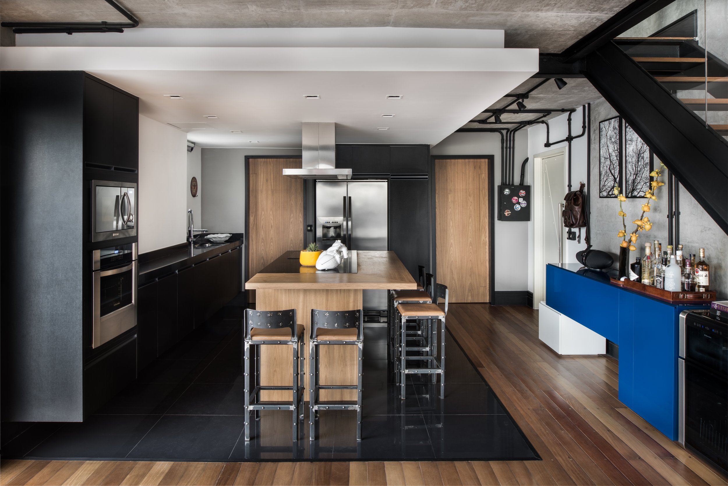 Paula Bittar Arquitetura - Loft Itaim - Revista A&C  @escanhuela