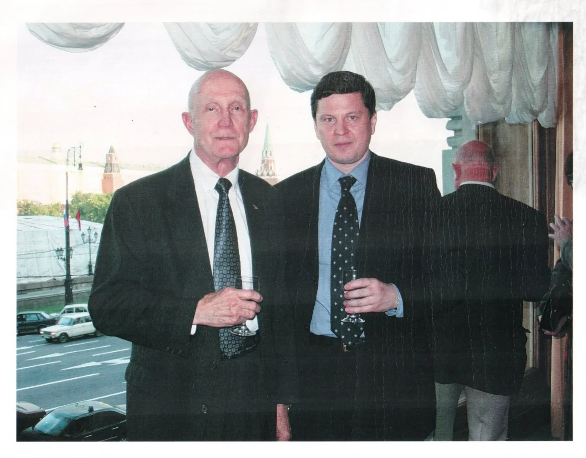 Андрей с Томом Стаффордом