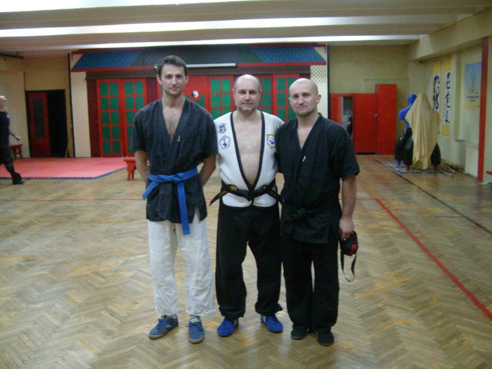 С президентом европейской федерации шуайцзяо Антоніо Лангіано