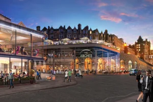 Jeffrey Street Arches and Pavilion, Edinburgh