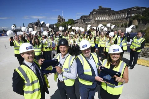 New Waverley Topping Out Ceremony