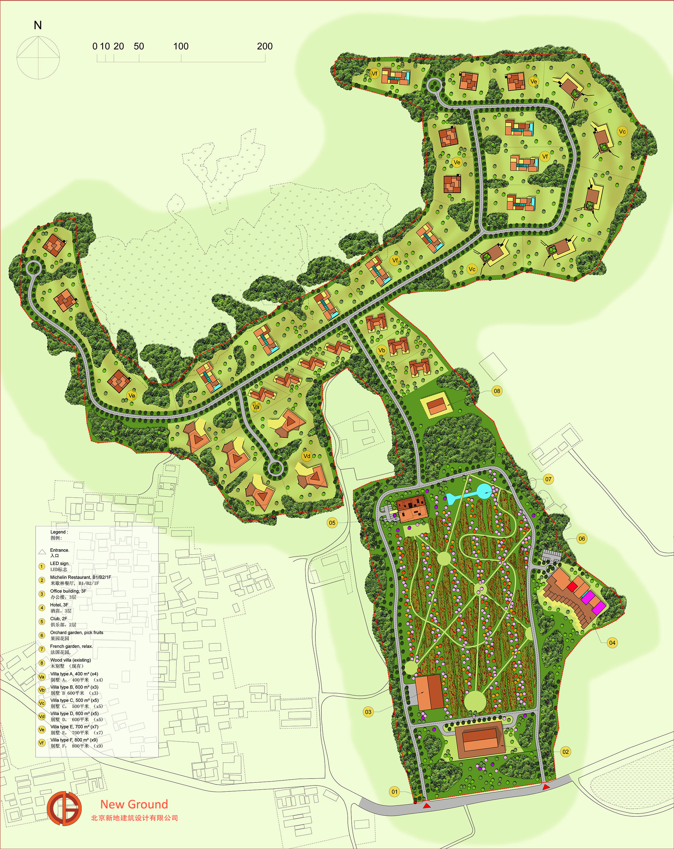 Huairou-Site plan