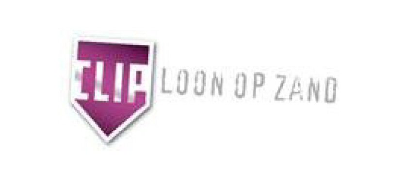 Clip loon op zand