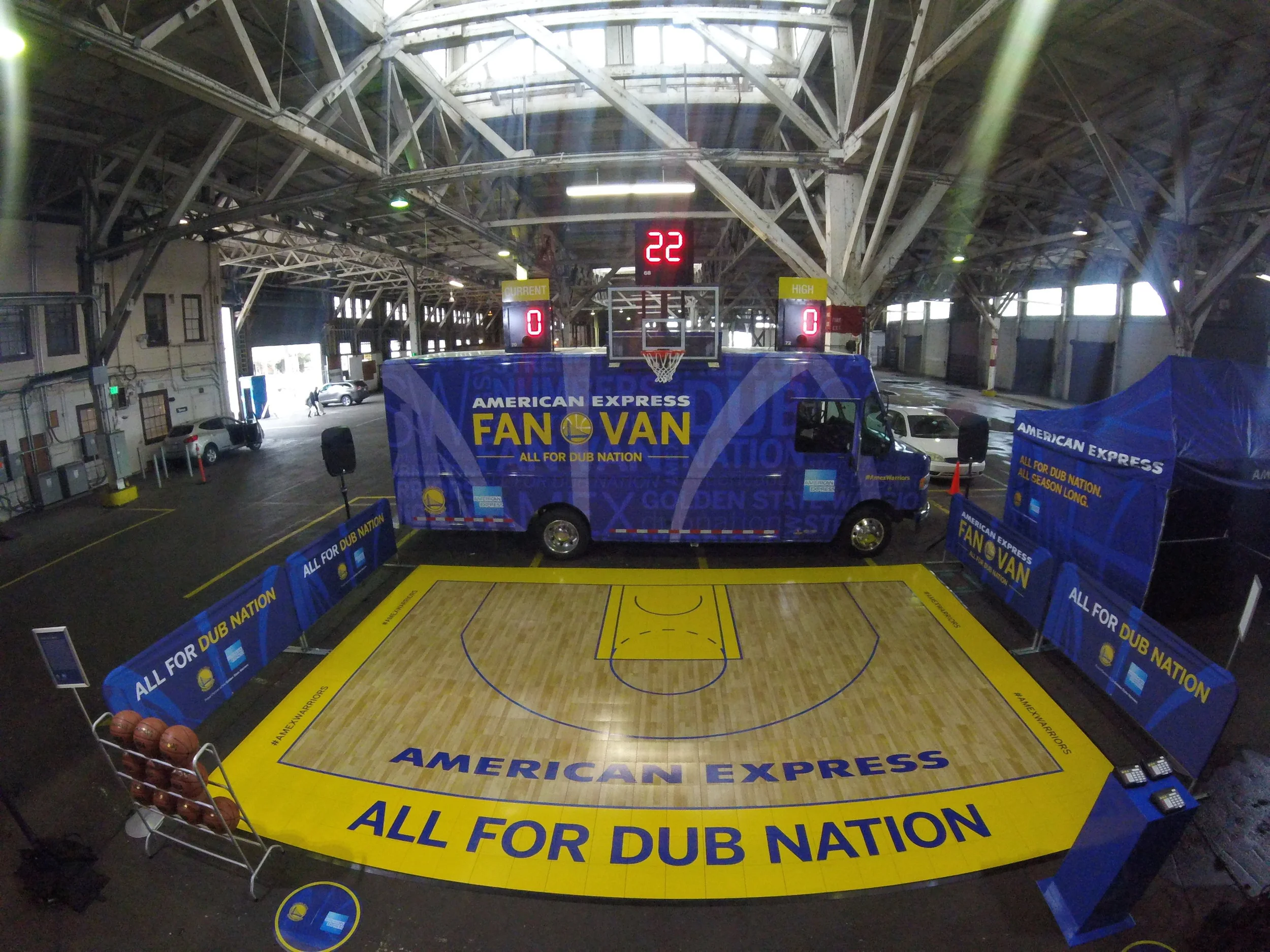 American Express Fan Van