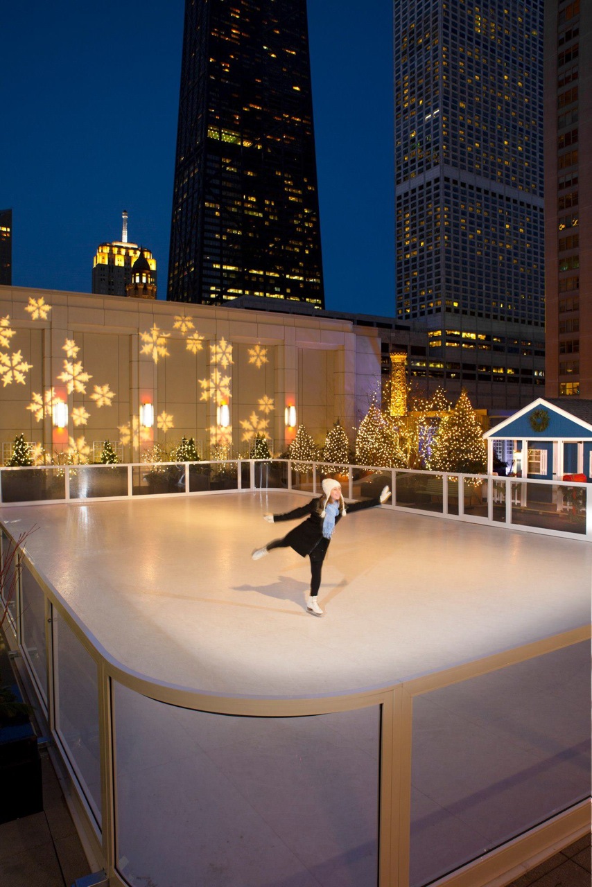 rent a synthetic skating rink
