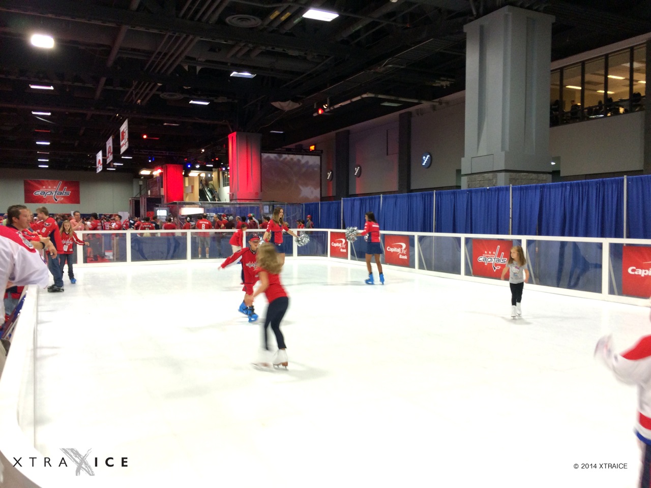 rent an artificial hockey rink