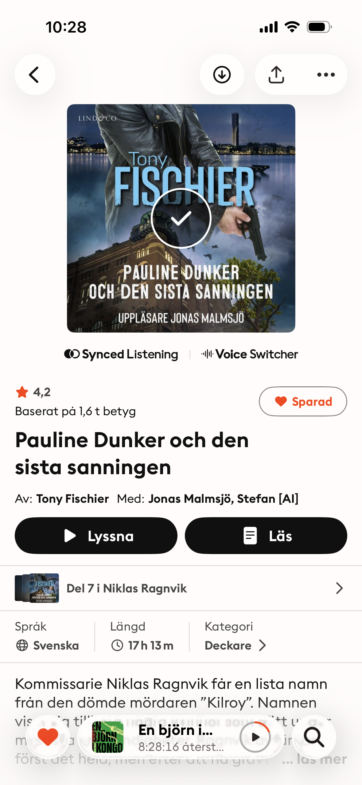 Tony Fischier: Pauline Dunker och den sista sanningen