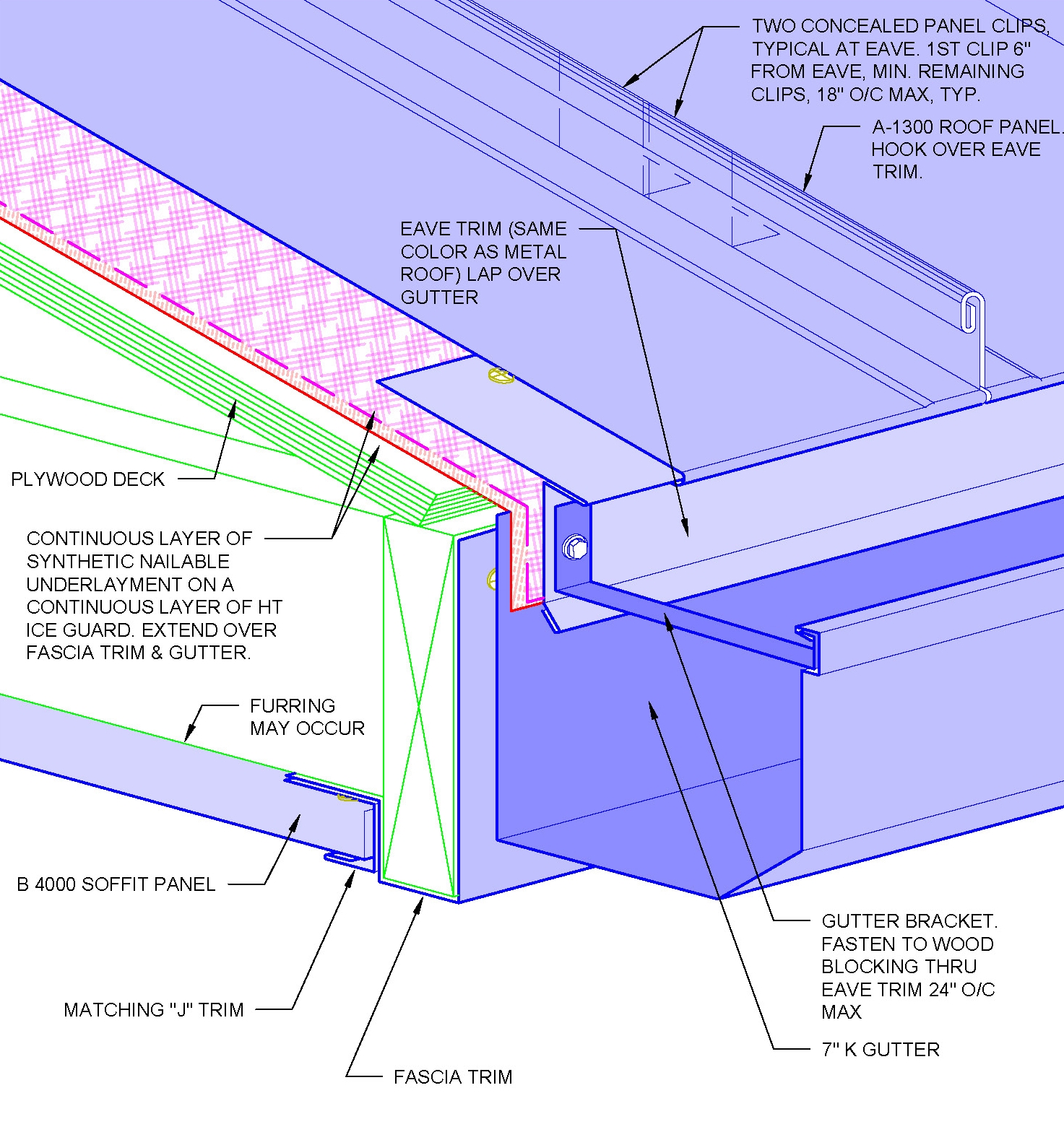 Series 1300 Standing Seam Roofing — Dalton Building Enclosures