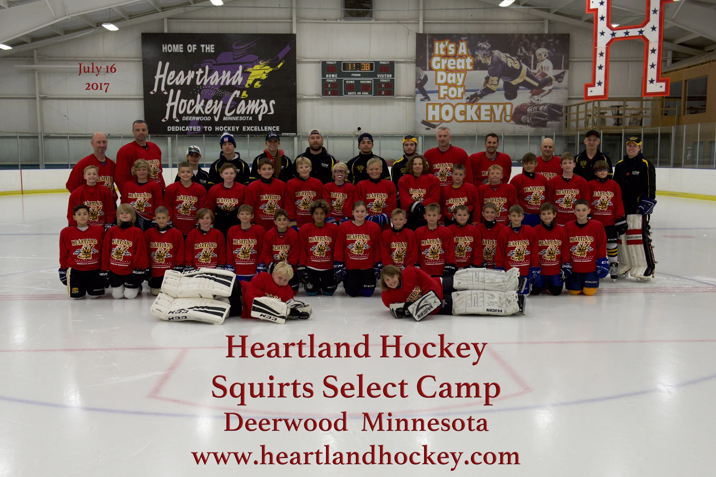 Squirt Select July 16-22, 2017