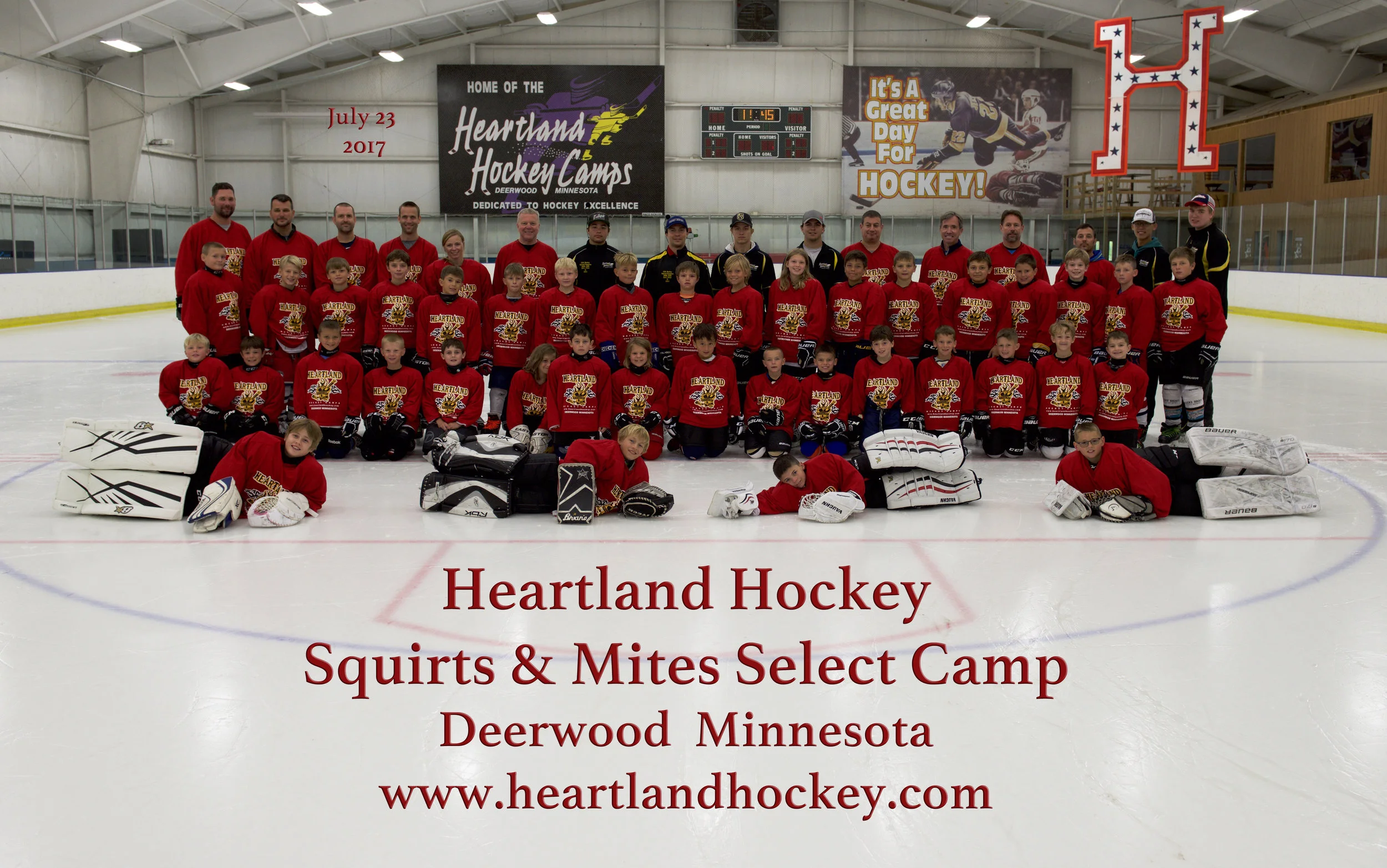 Mites & Squirts Select July 23-29, 2017