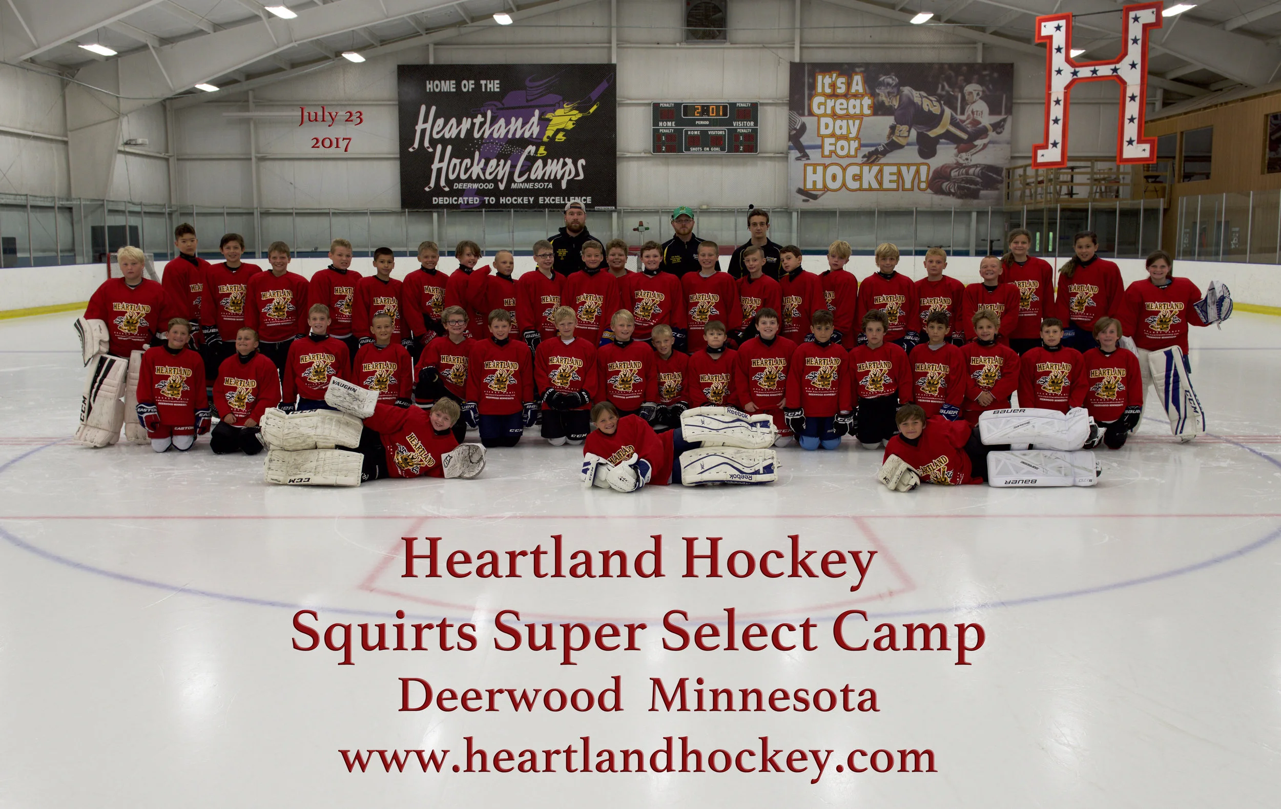 Squirts Super Select July 23-29, 2017