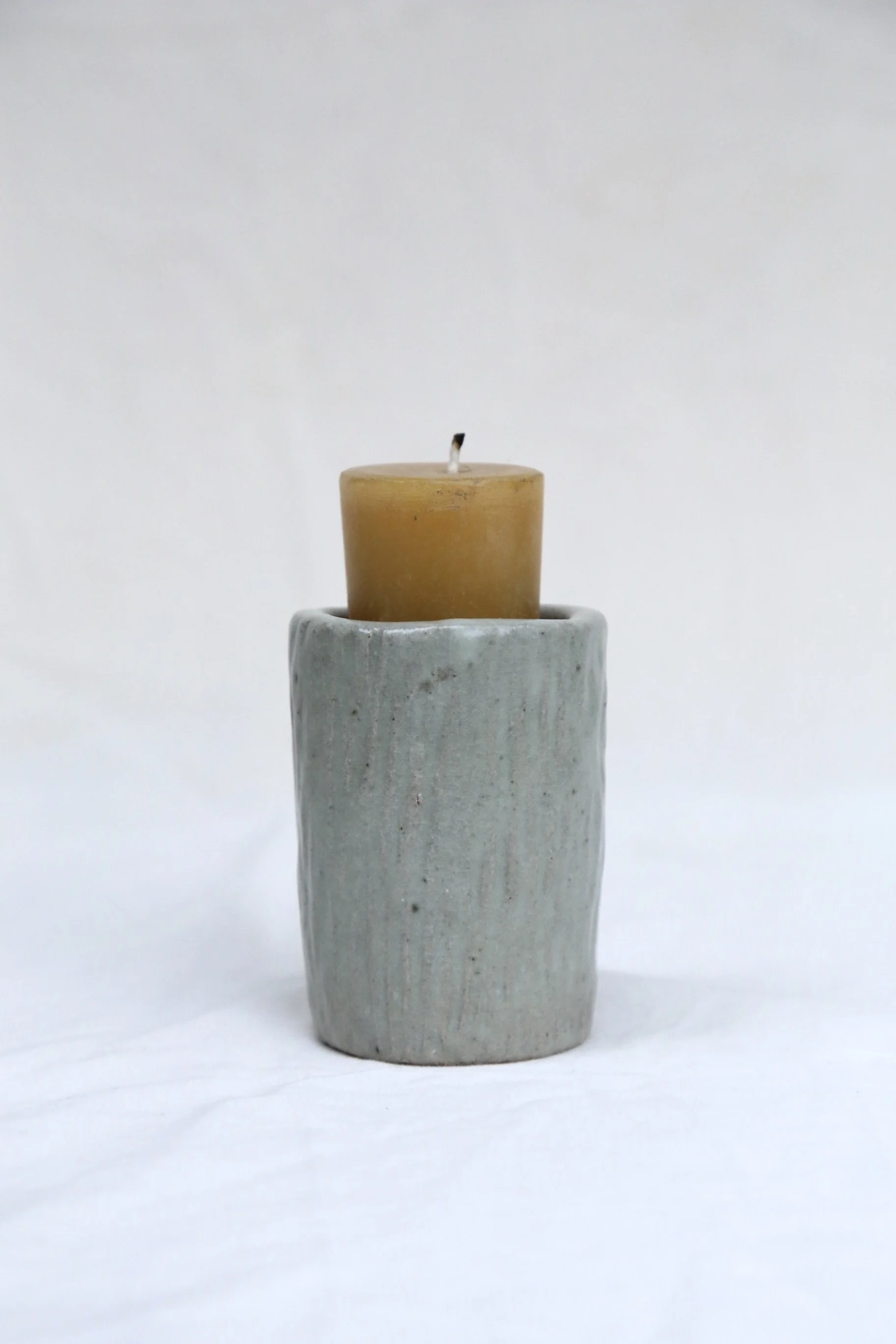 Handbuilt Candle Holder