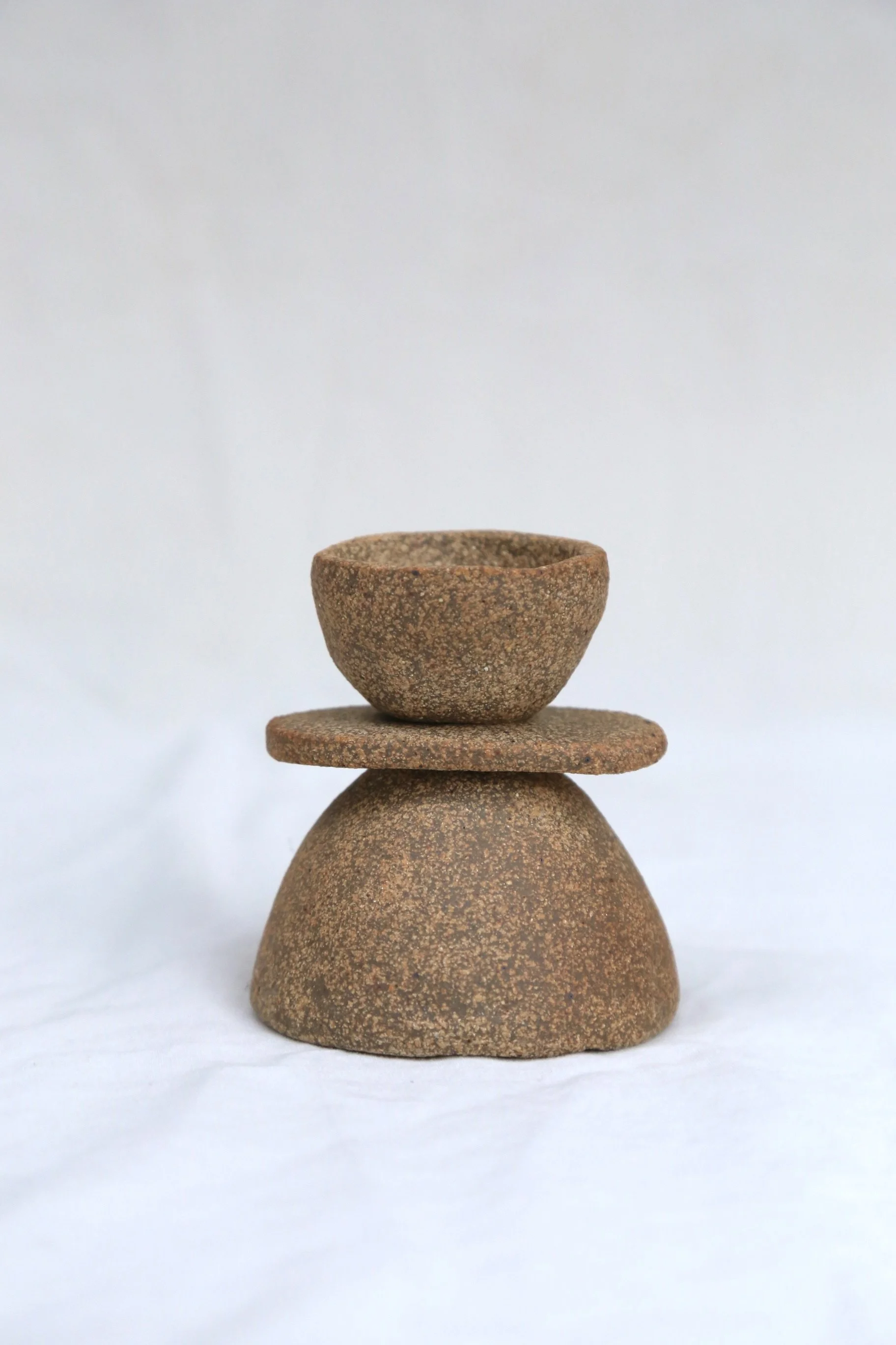 Handbuilt Candle Holder