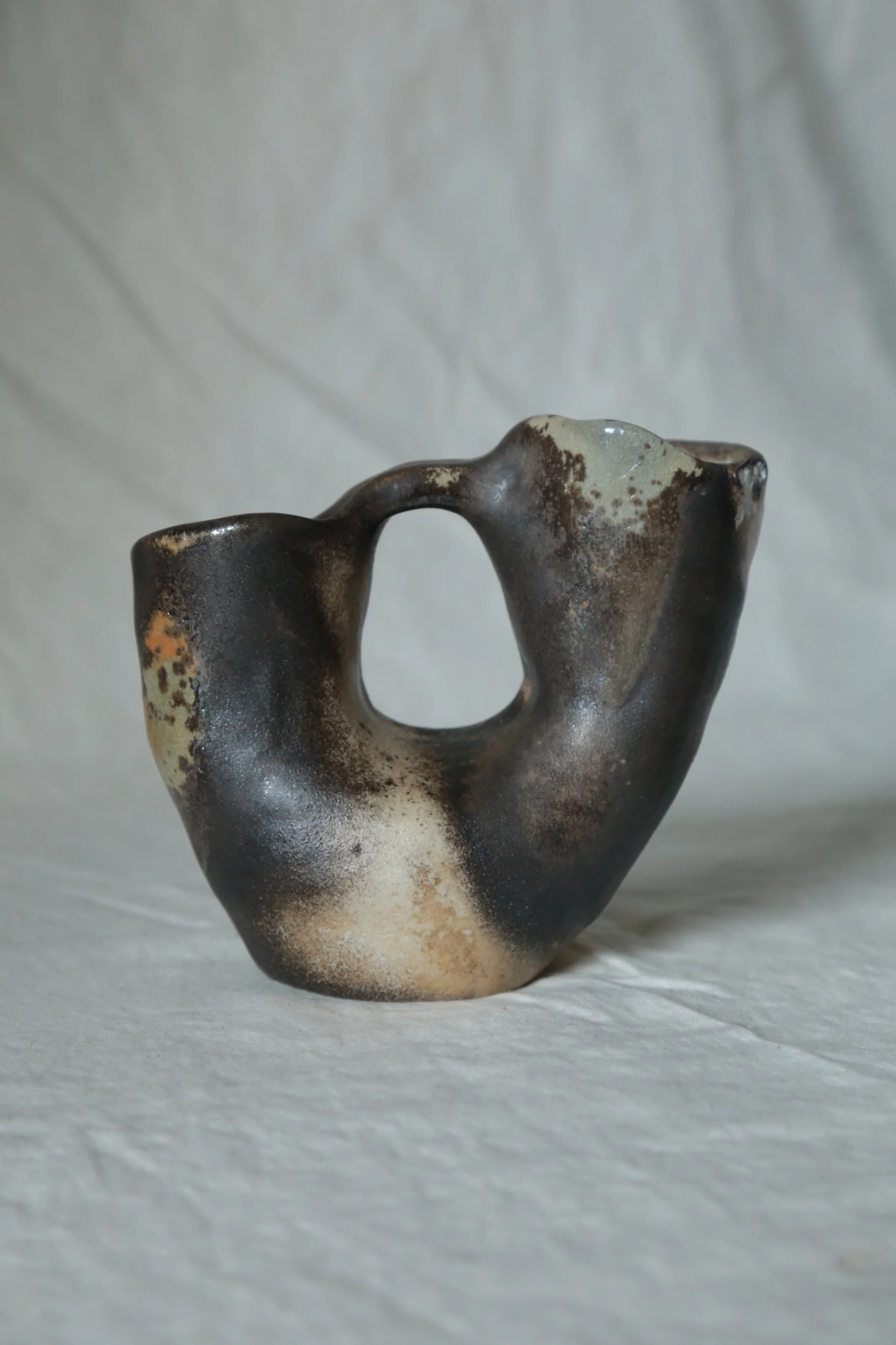 Woodfired Sculptural Vase 03