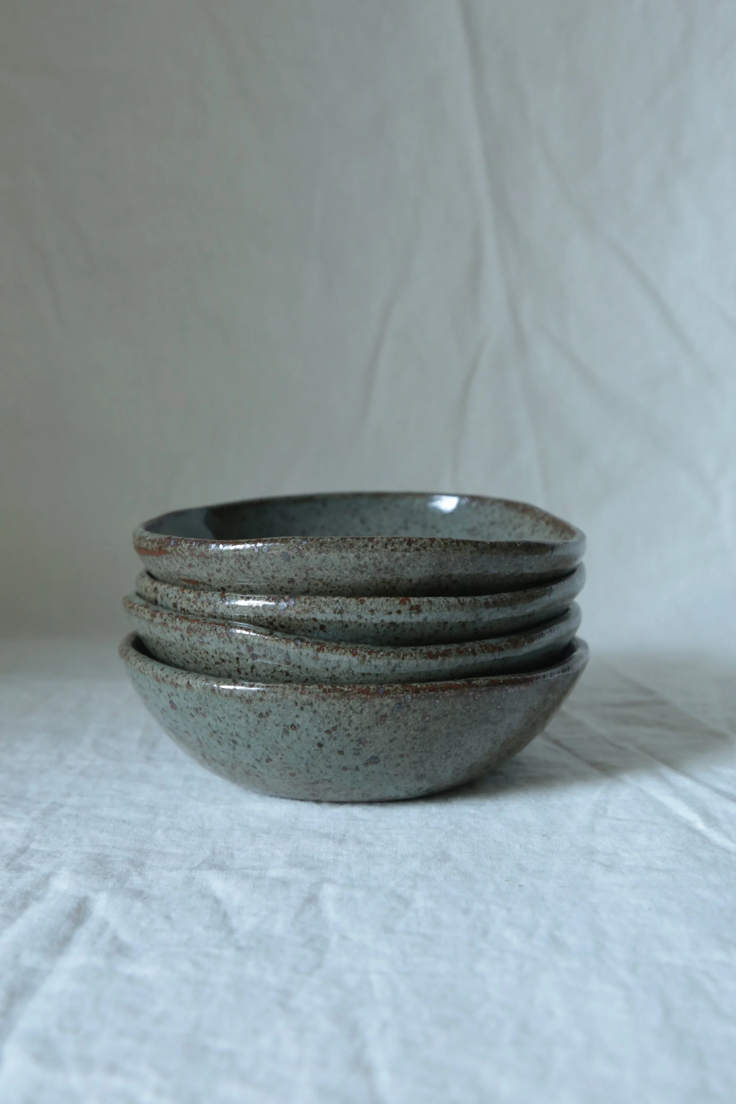Handbuilt Bowls - Set of 4