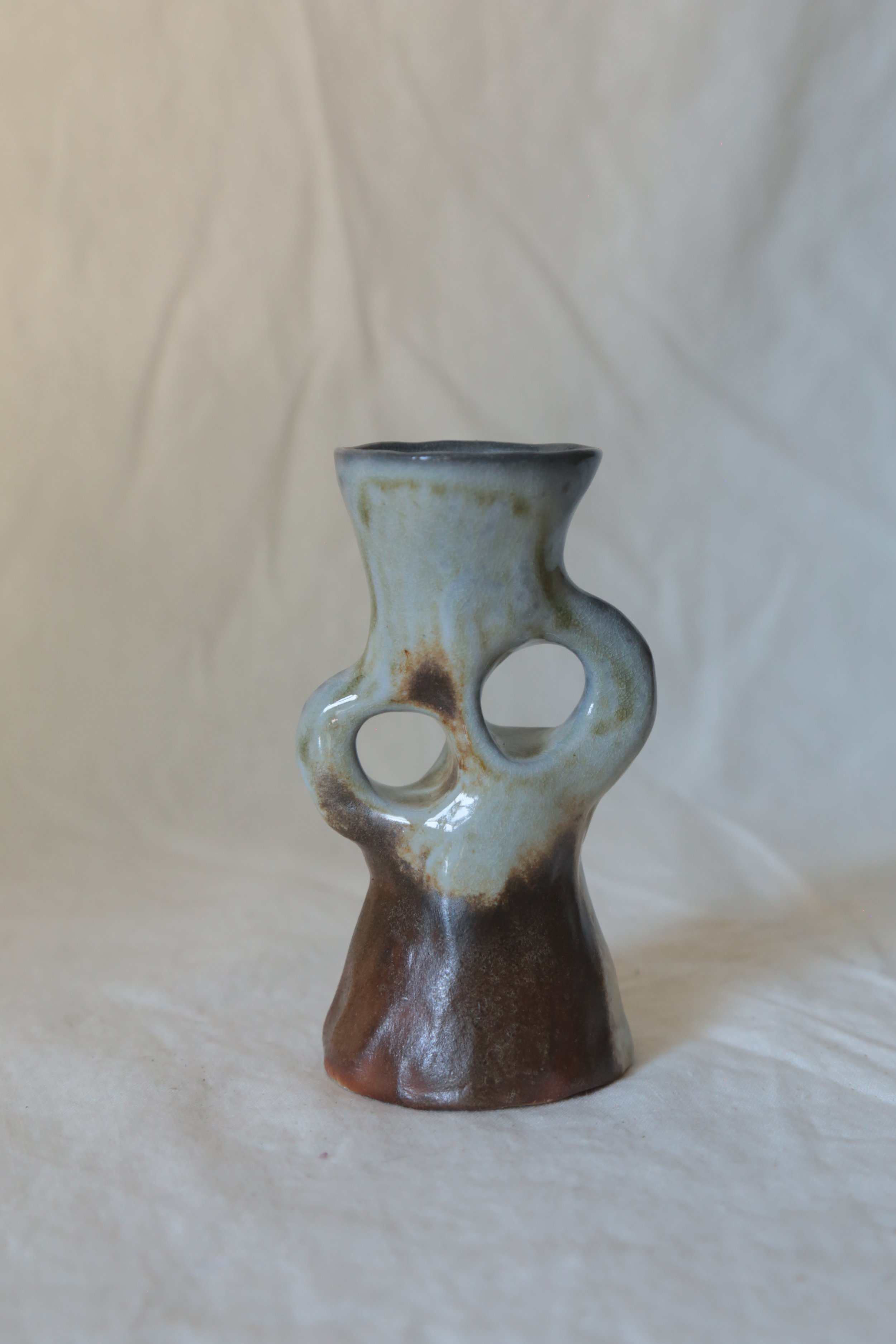 Woodfired Candle Holder 06