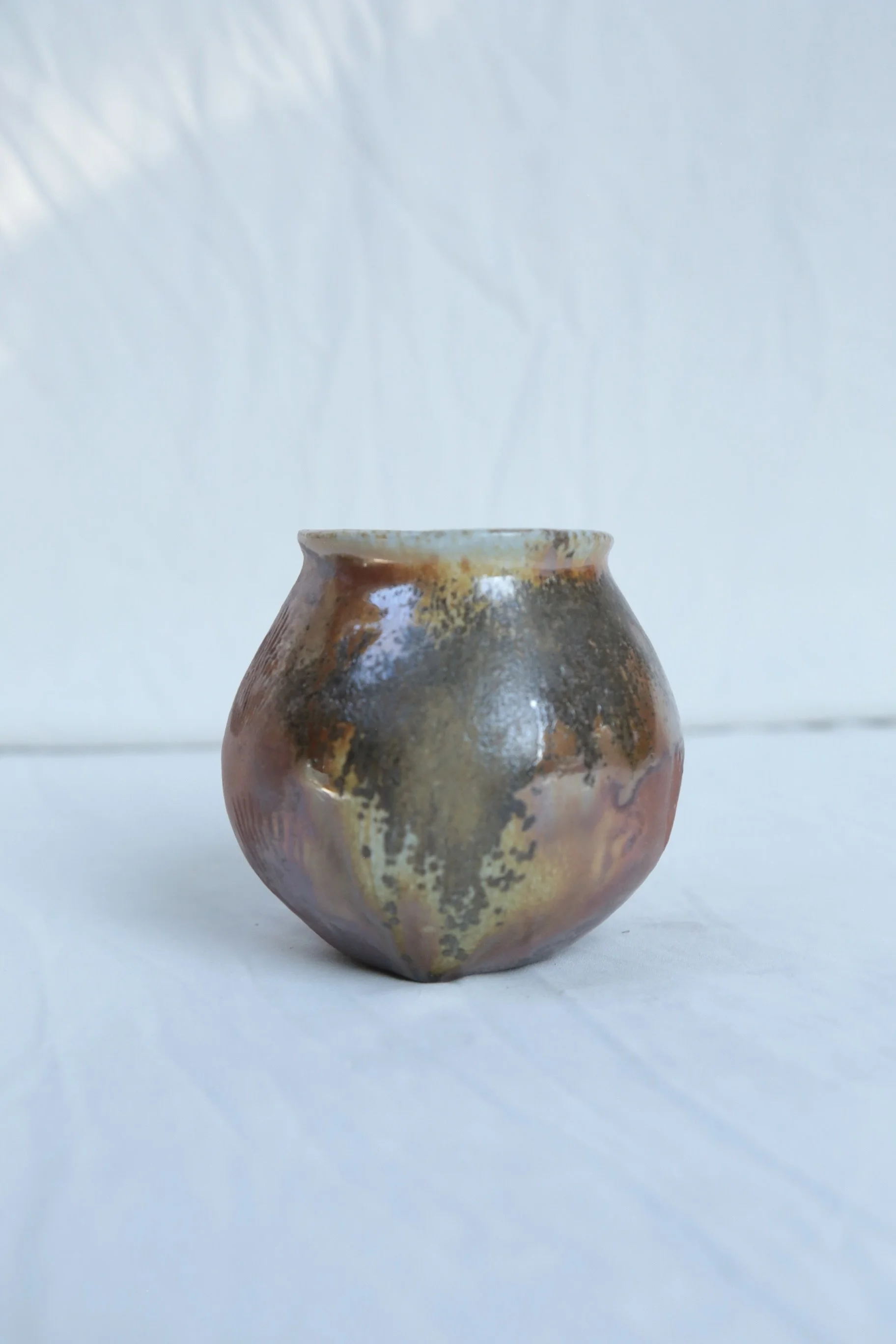 Woodfired Mermaid Vase