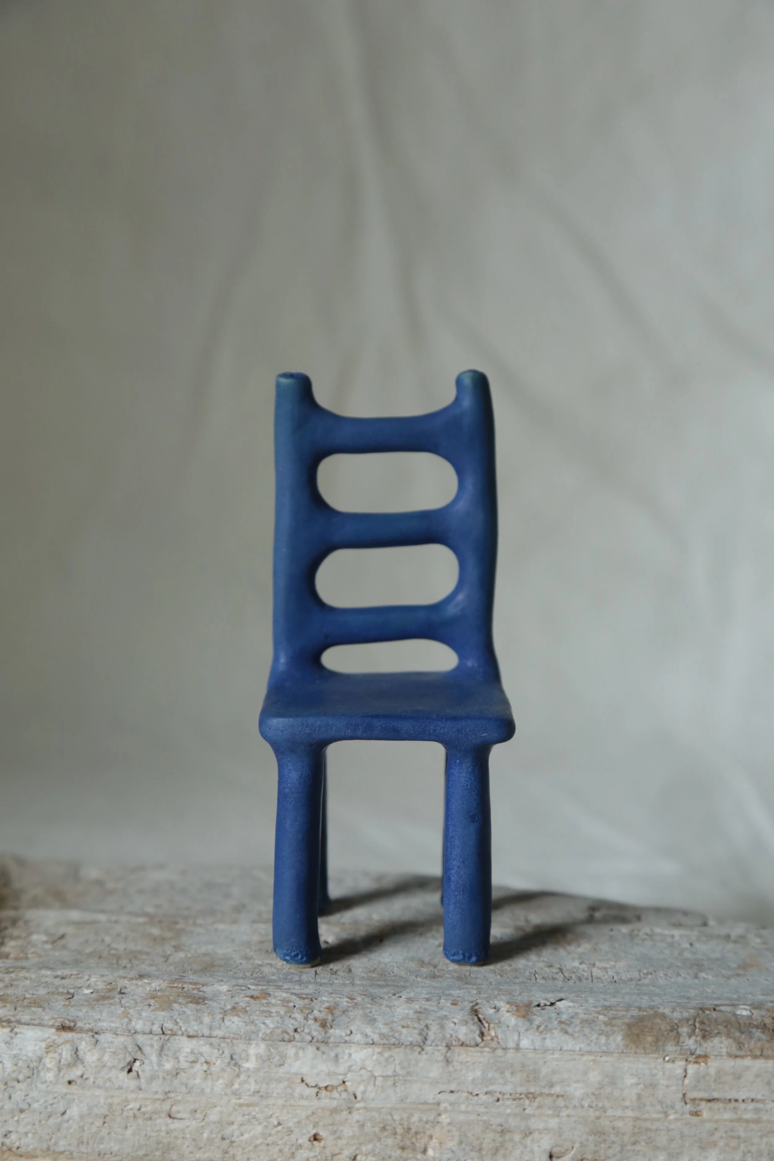 Cobalt Blue Chair