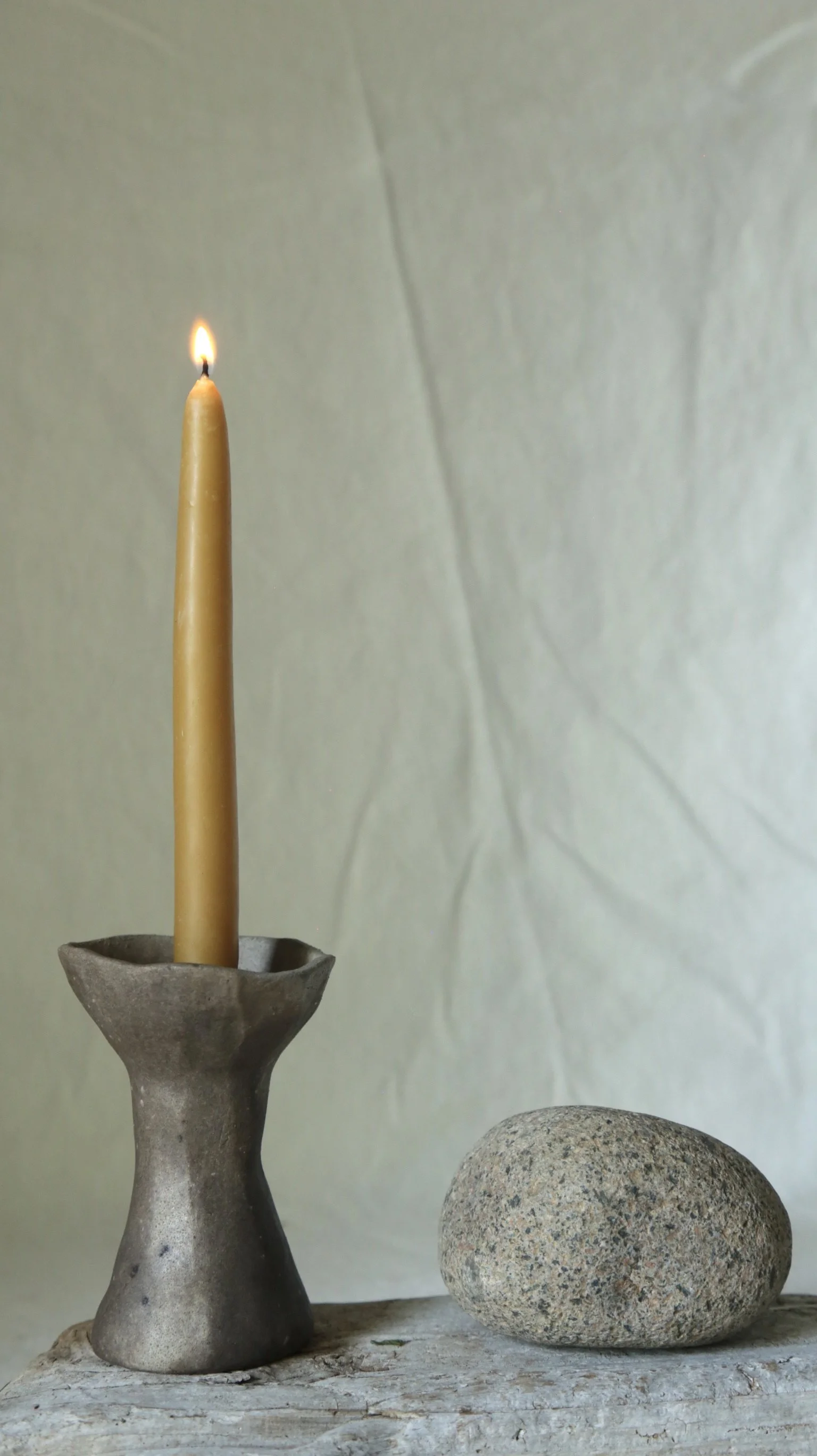 Woodfired Candle Holder 04