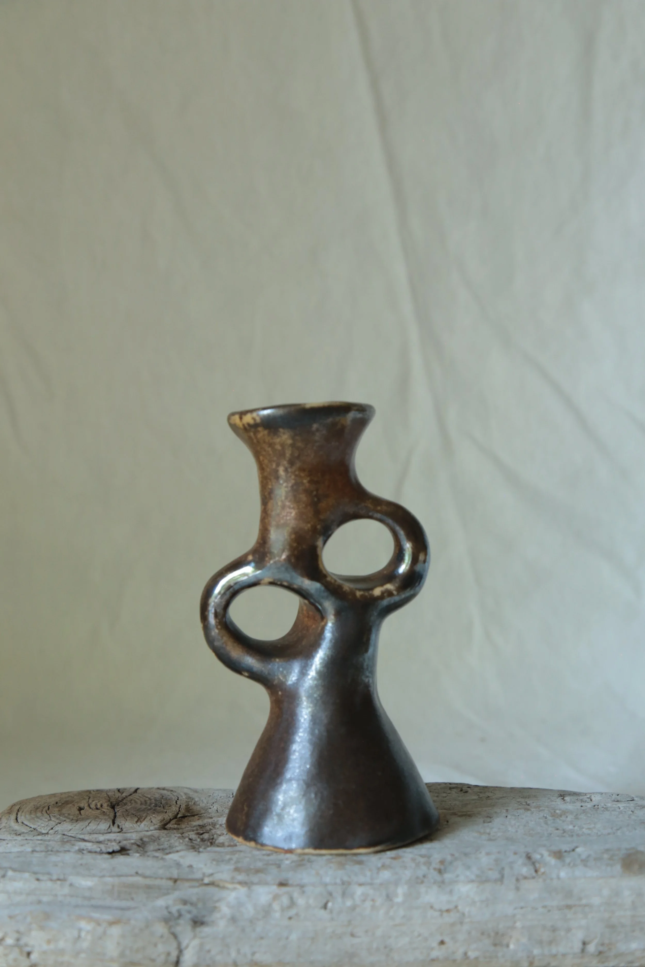 Woodfired Candle Holder 03