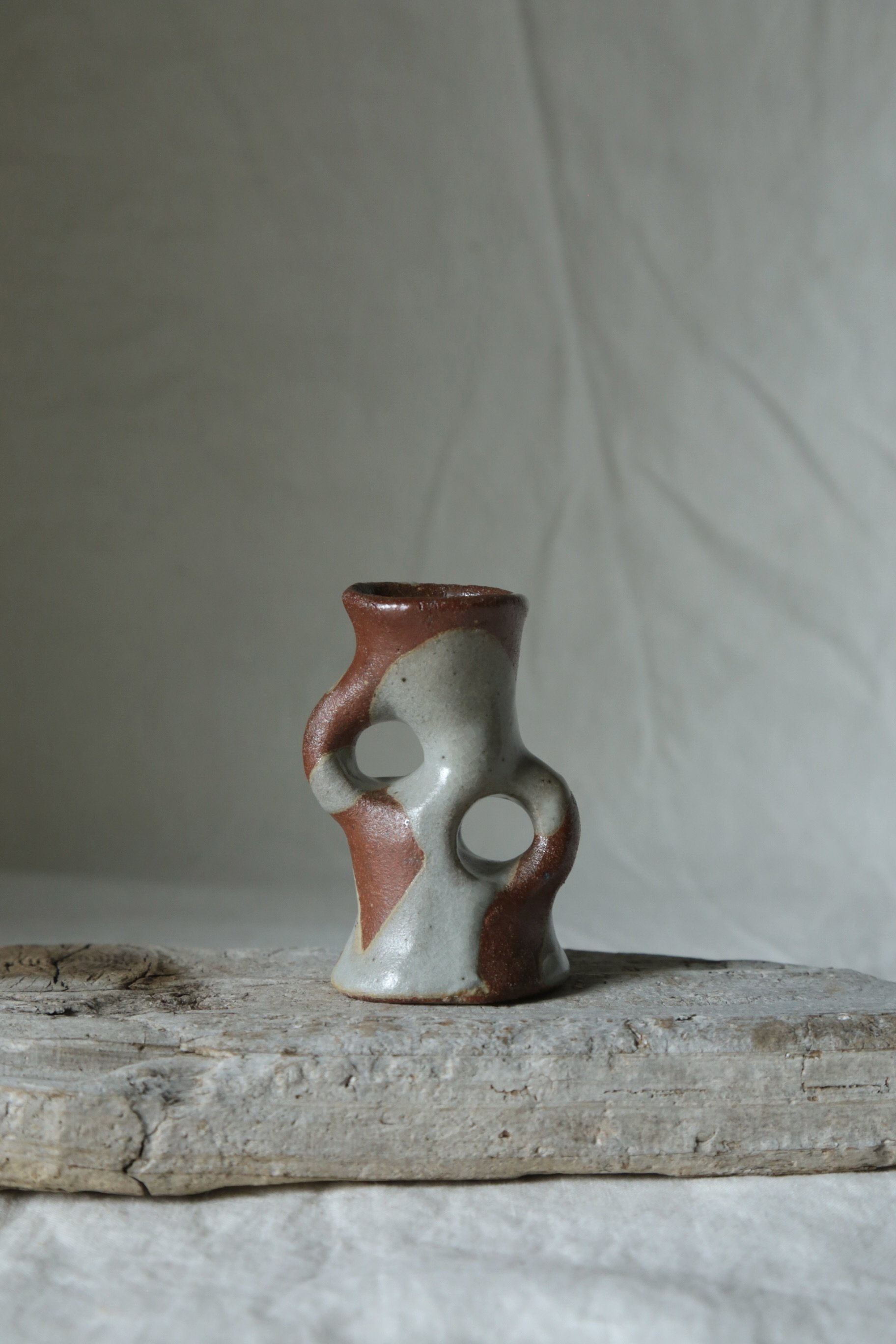 Woodfired Candle Holder 02