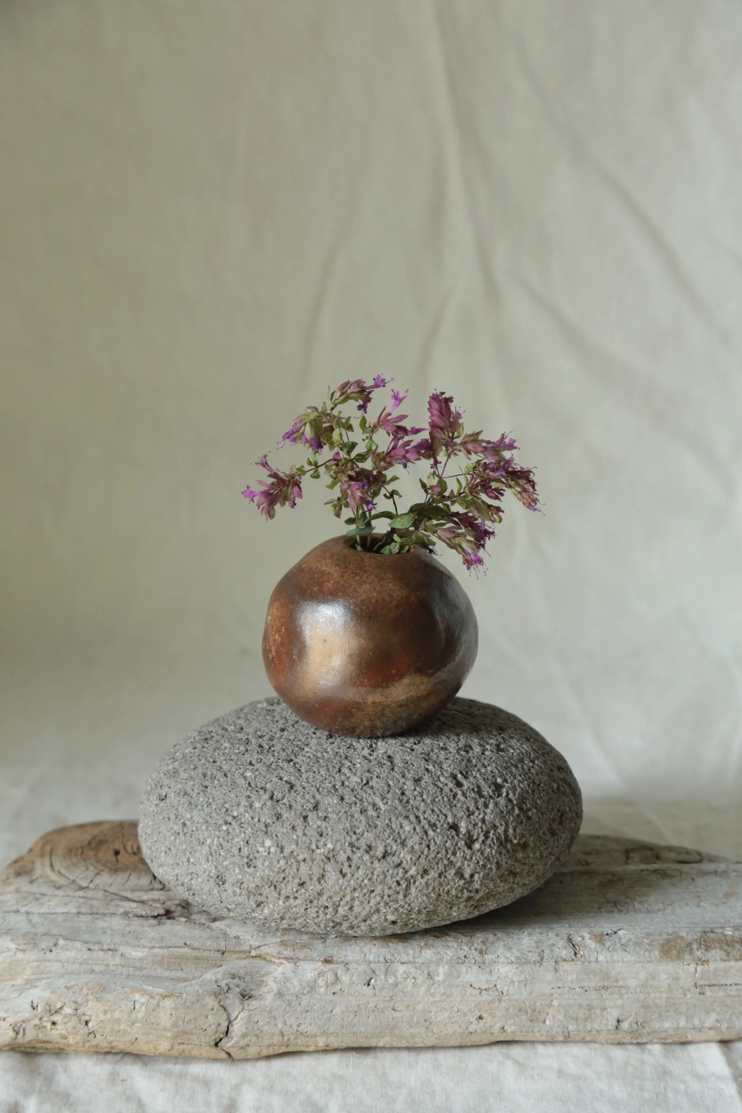 Woodfired Bud Vase 03