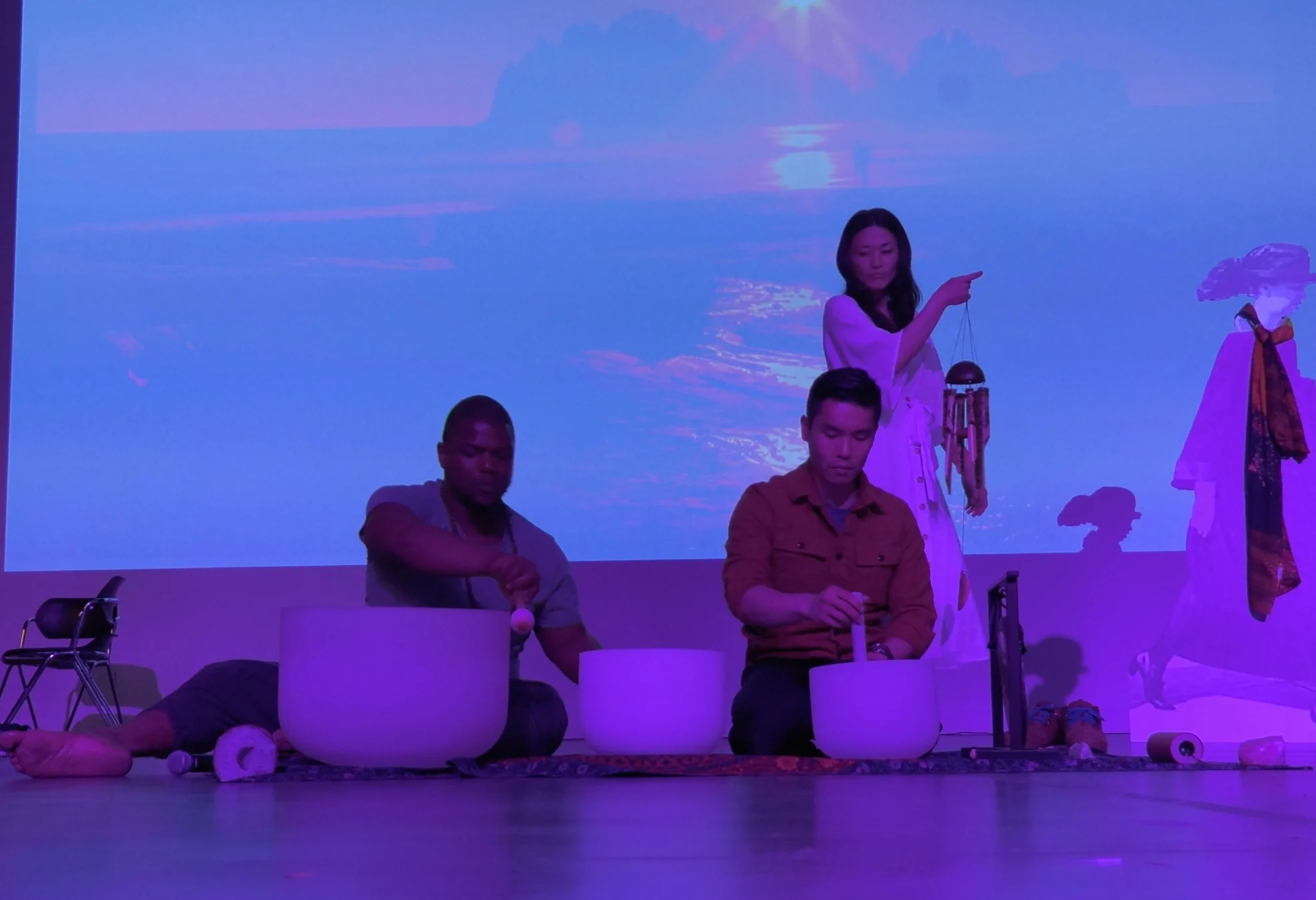 Sound bath. Led by Hosh Yoga