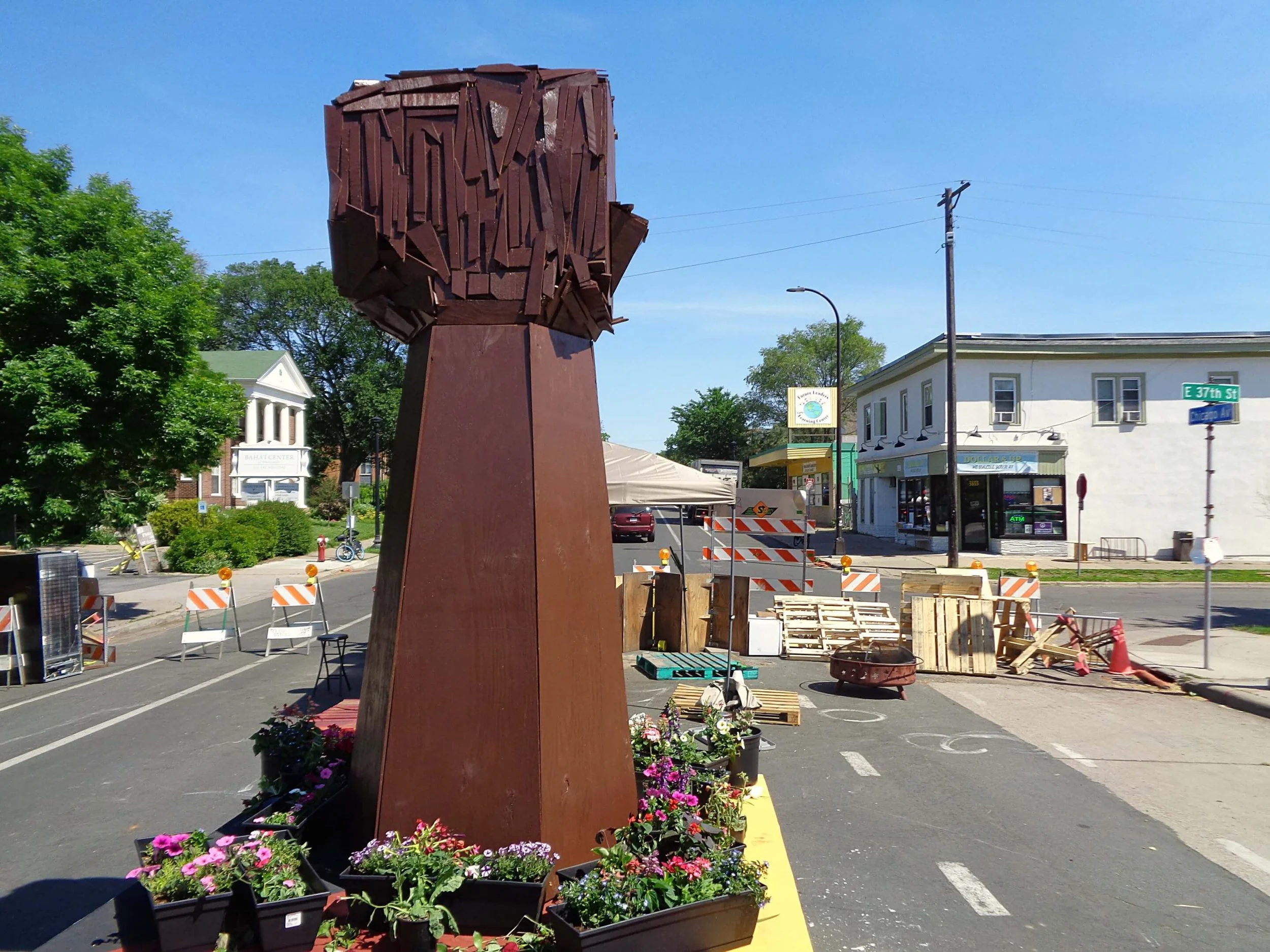 Grief Walk Through Memorials
