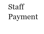 Retreat Staff Payment