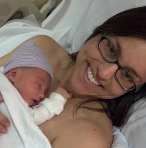 Luke's birthday is March 28th, 2013. He arrived 10 days early from his due date and was 6lb, 11 oz and 20 and a half inches long. :) 