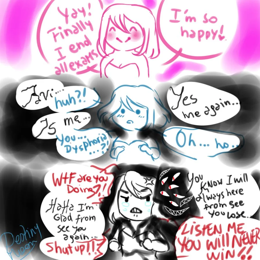 Source & Art Credit: DestinytoMoon ( https://www.deviantart.com/art/Dysphoria-618763072 )