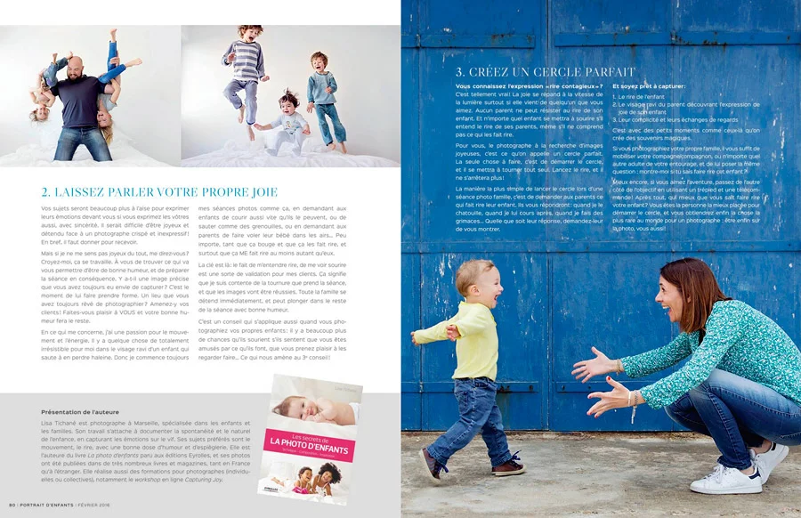 Lisa Tichané - Magazine Portrait d'Enfants
