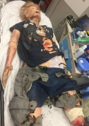 OUr POOR Mannequin Takes such a beating for our residents!