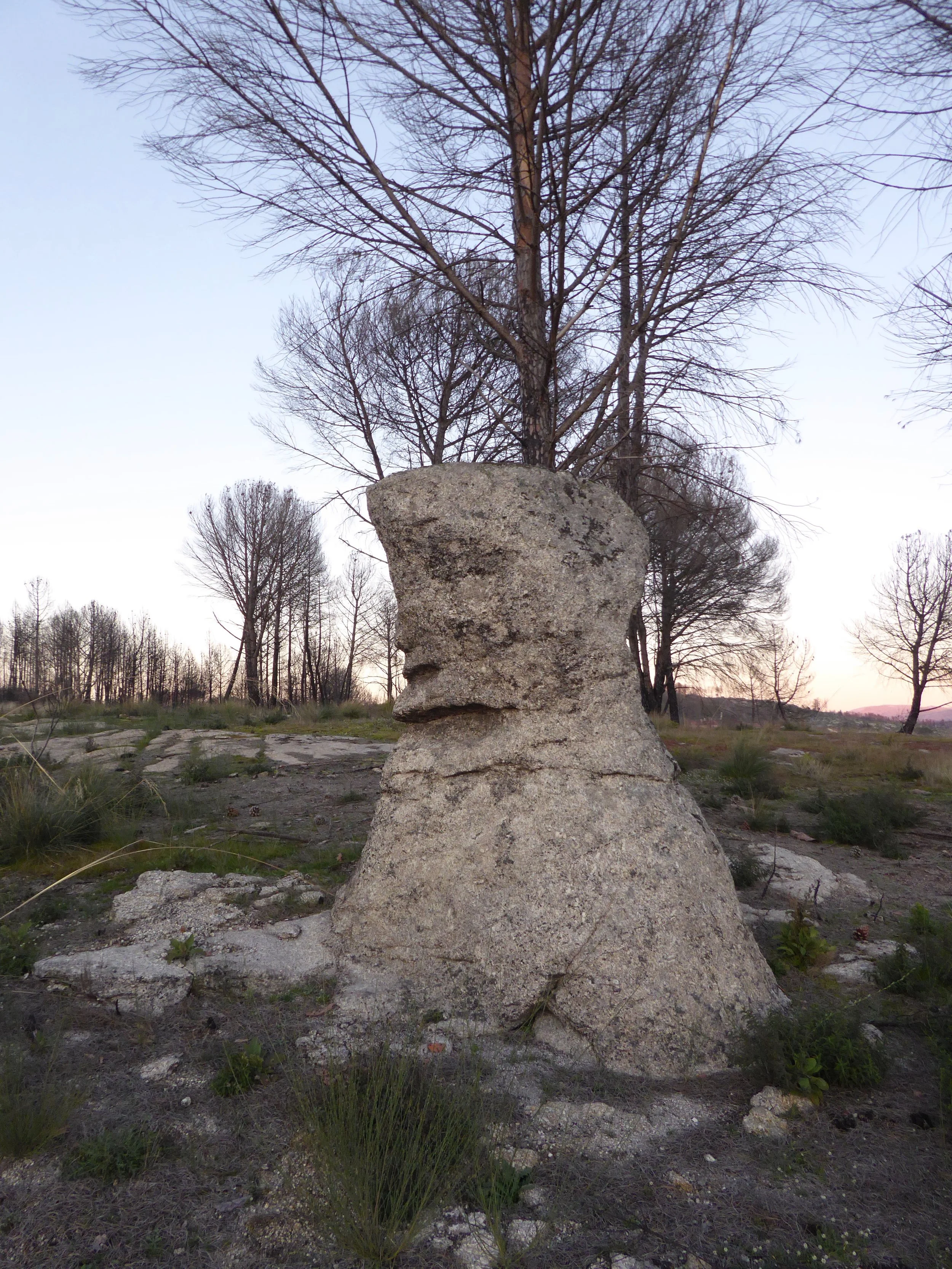 A winter sunset, Blue and our valley Watchman