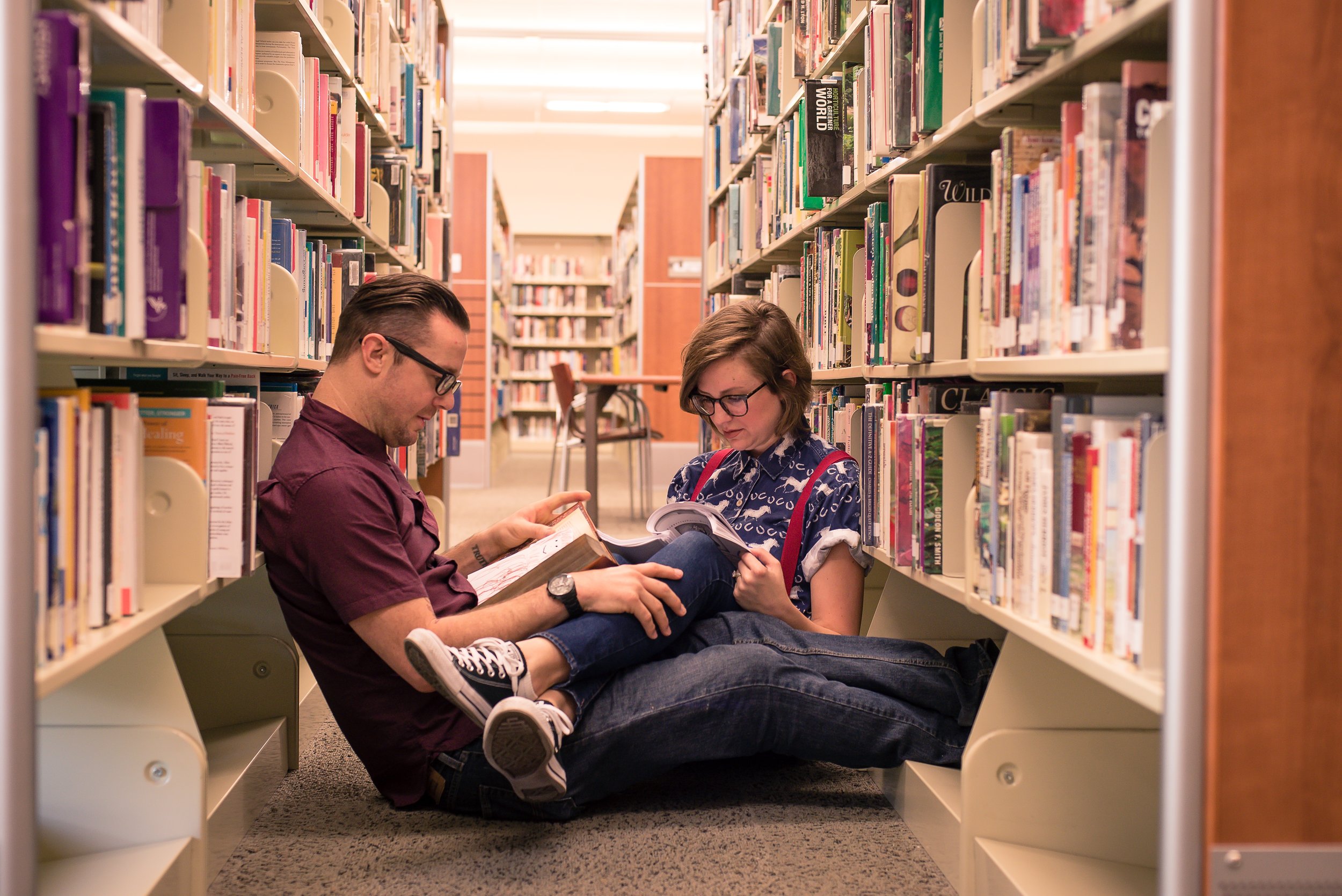 Library photos courtesy of New Beginnings Photography .