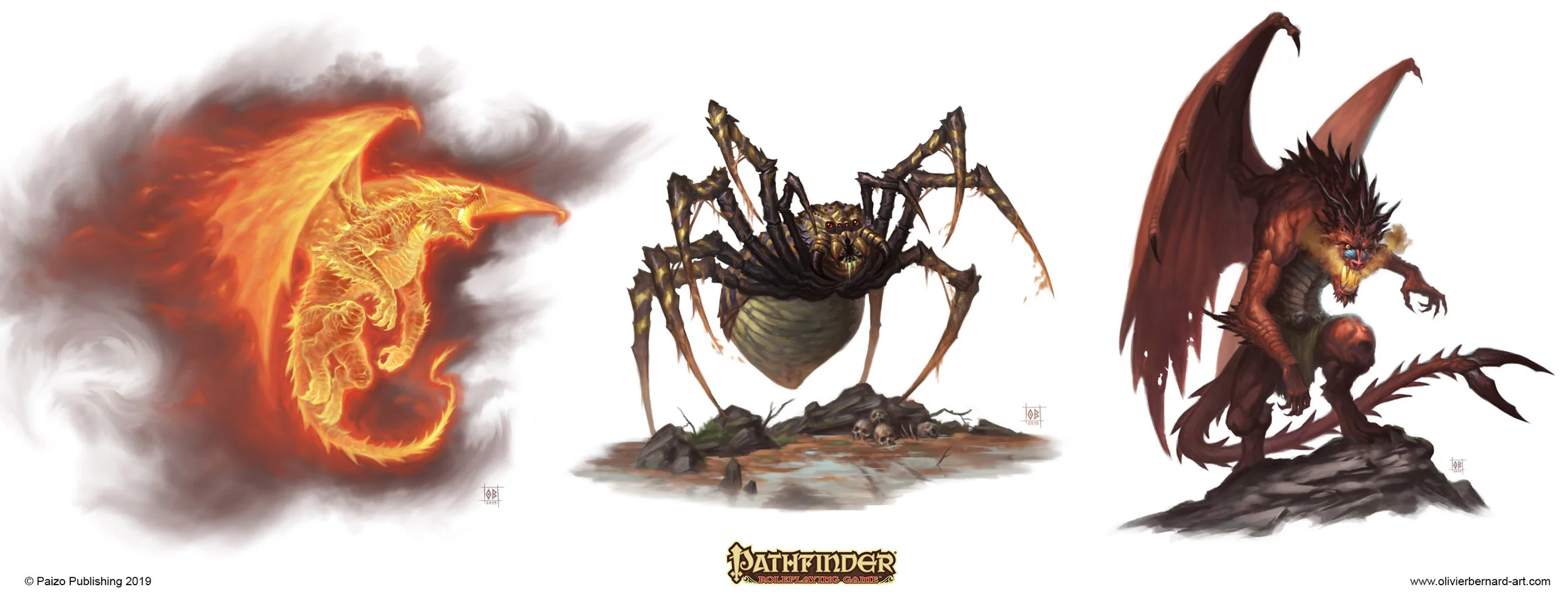 creature concept Pathfinder olivier bernard.jpg