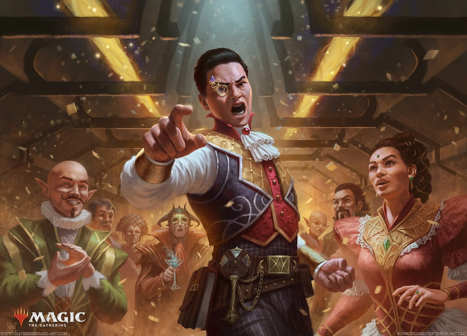 Lazlo Enthusiastic accuser - MTG Through the Omenpaths - Olivier Bernard.jpg