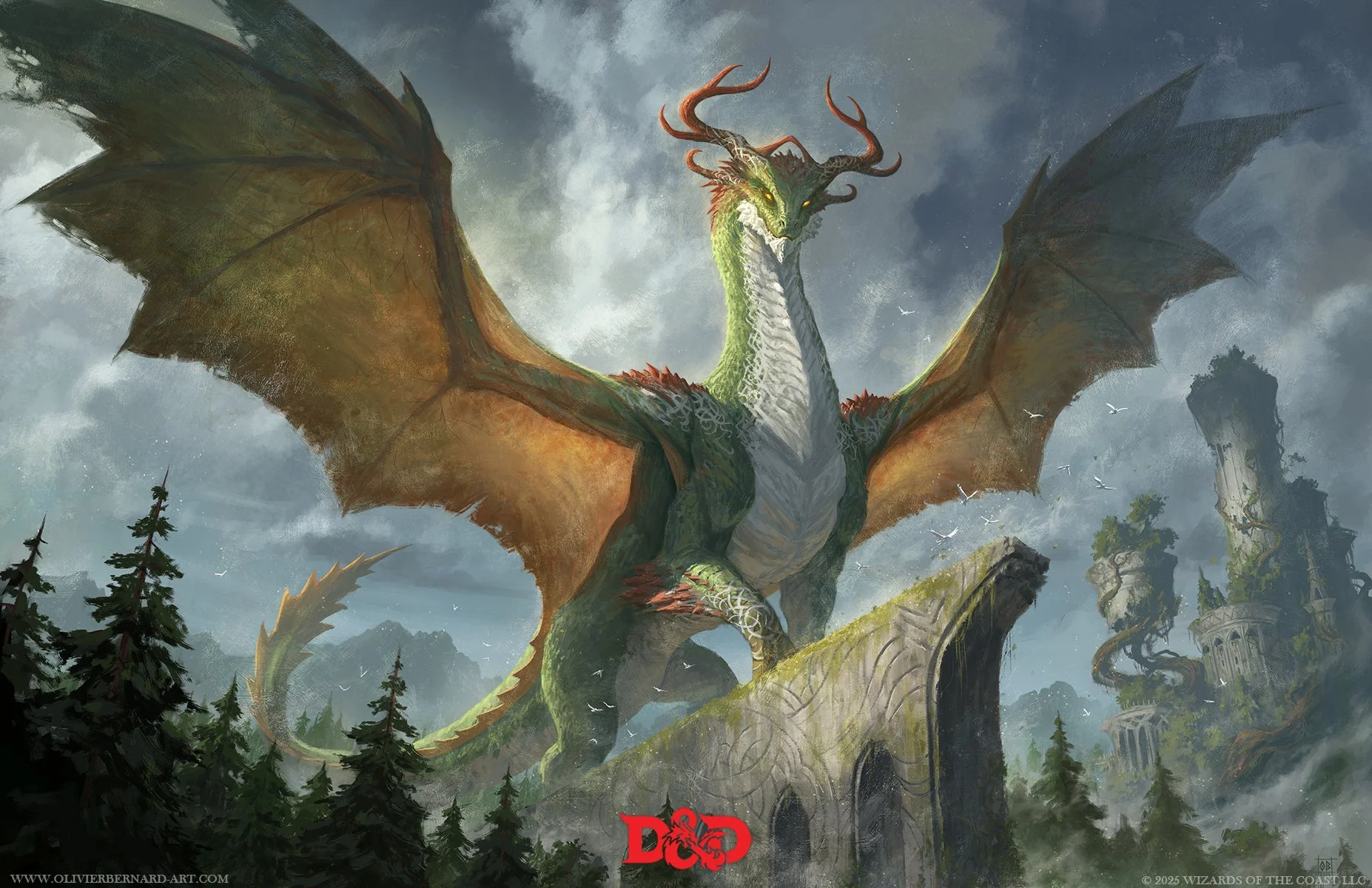 Spirit dragon - Heroes of Faerun - Olivier Bernard.jpg