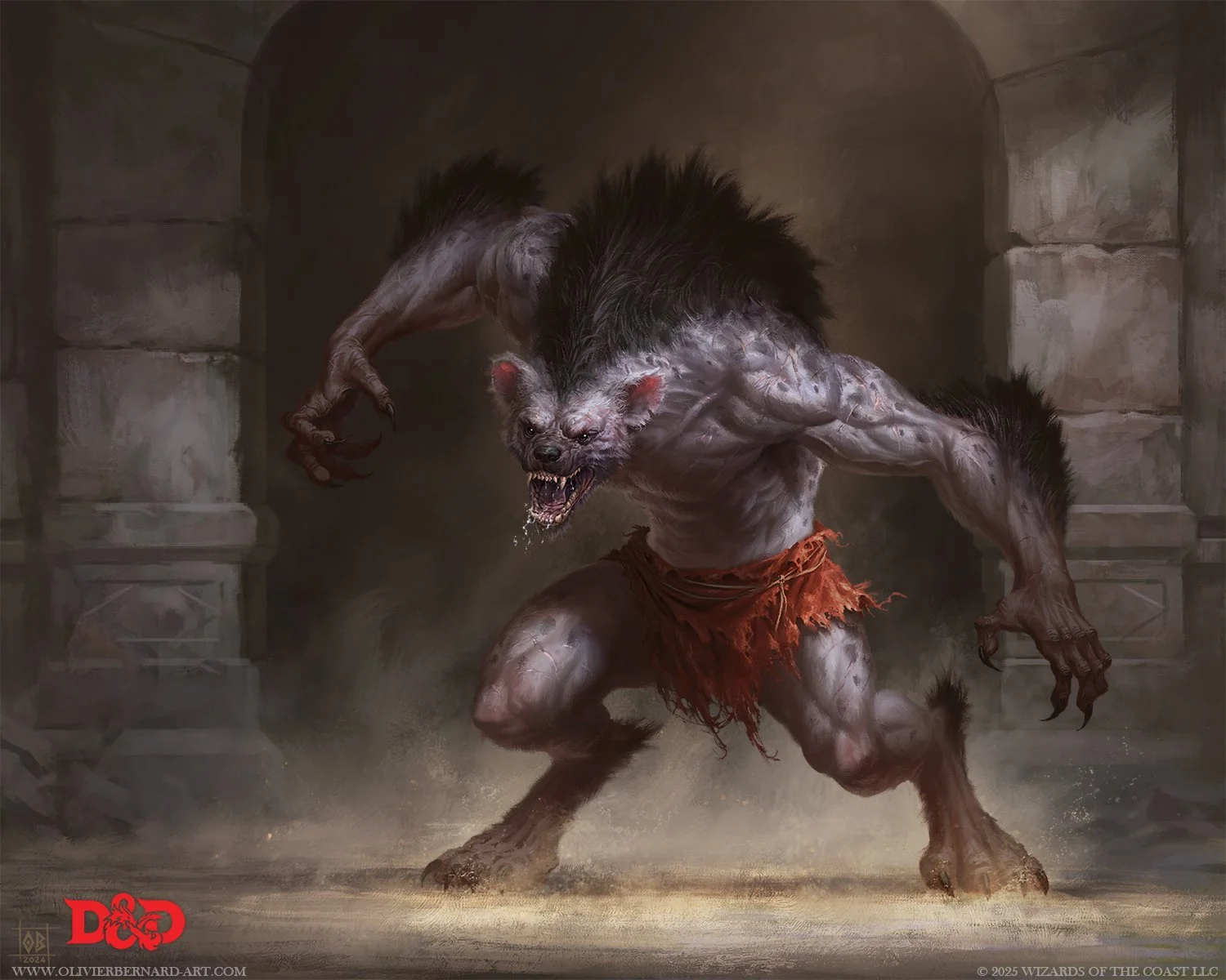 Gnoll Warrior - Heroes of the Borderlands starter set - Olivier Bernard.jpg