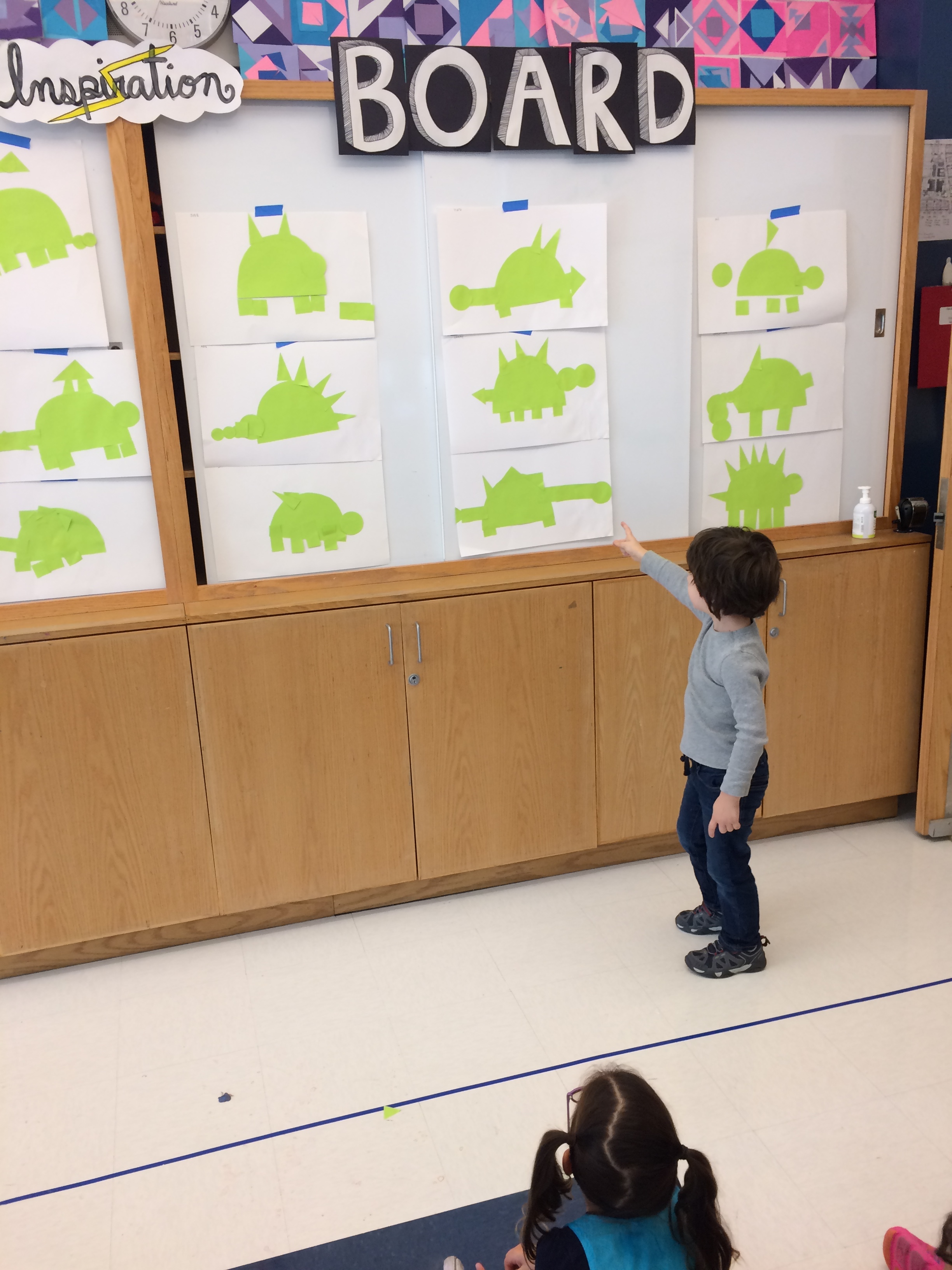 We also use it to look at each other's artwork :) 