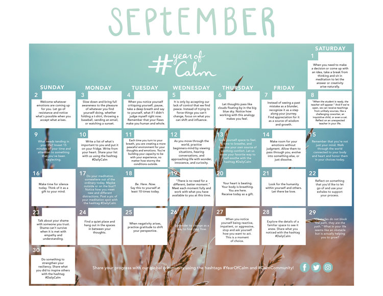 Get out of your head and into your life with September's Mindful Living ...