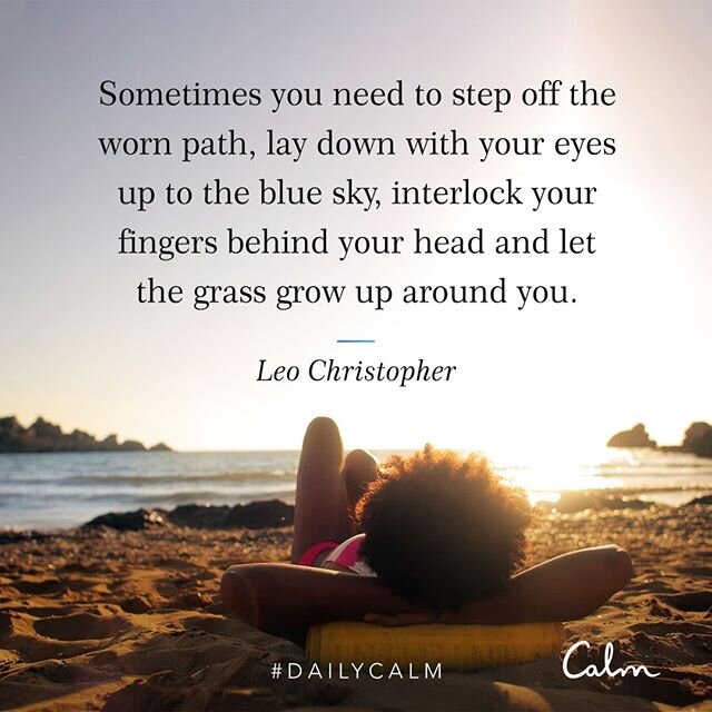 Take a moment to celebrate the small changes you’ve made to support your well-being. #DailyCalm