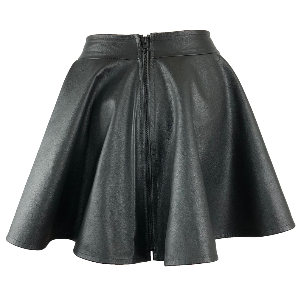 Leather Circle Skirt — Rufus Dixon Designs - Main Image