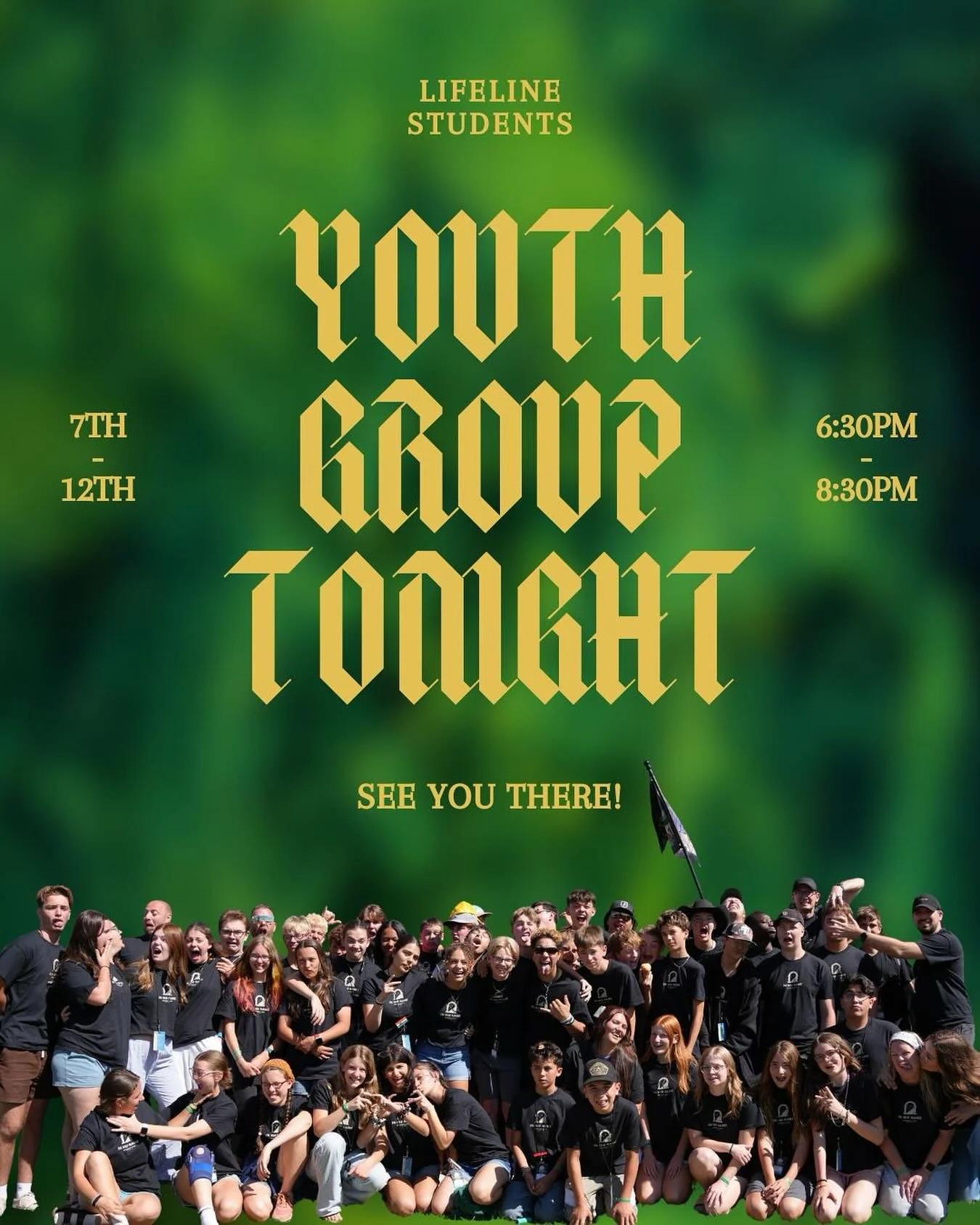 See you TONIGHT for Lifeline Students! Invite your friends! :)