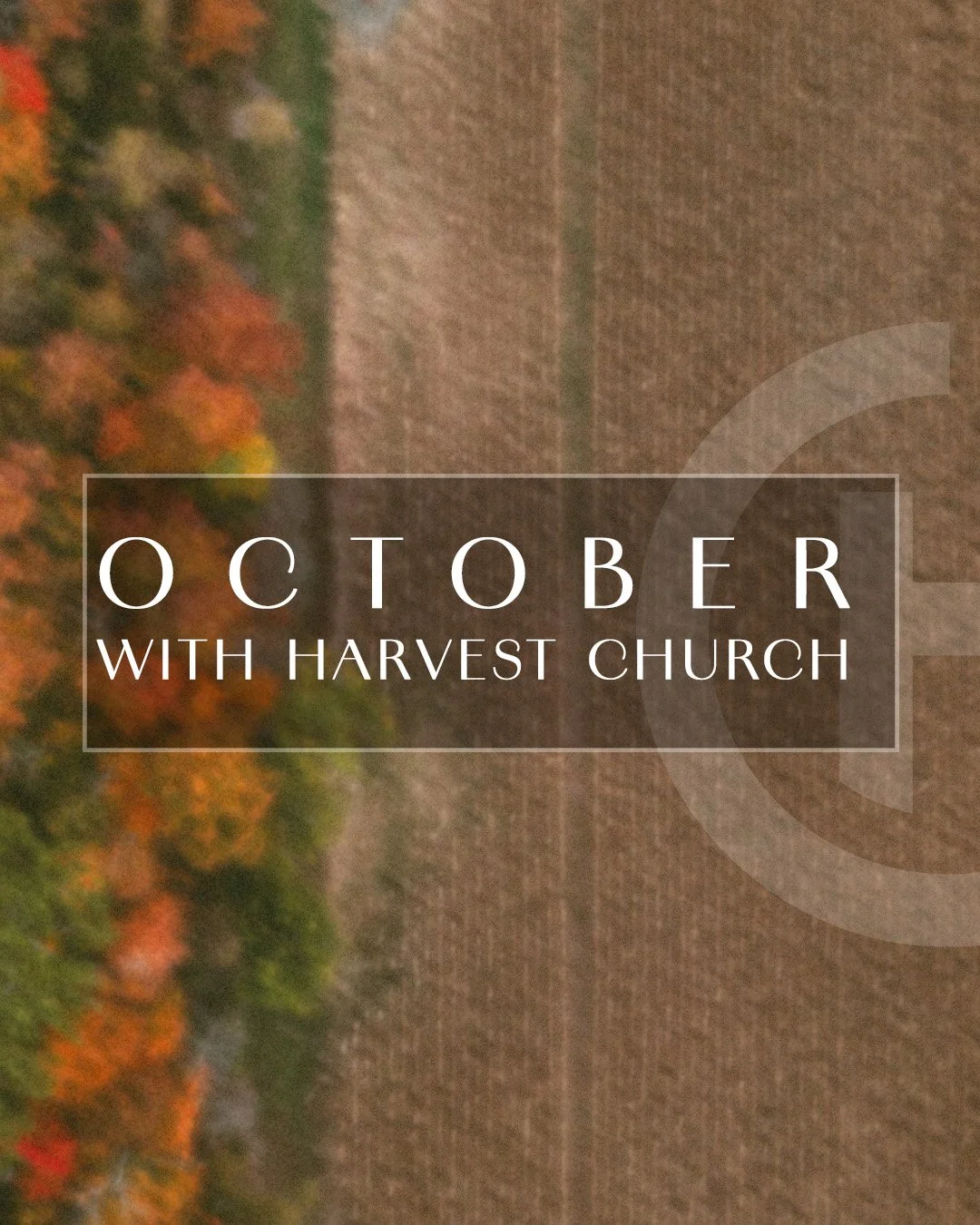 Happy October Harvest 🍂 Check out what's happening at Harvest this month. Learn more and register at harvestindy.org/events.