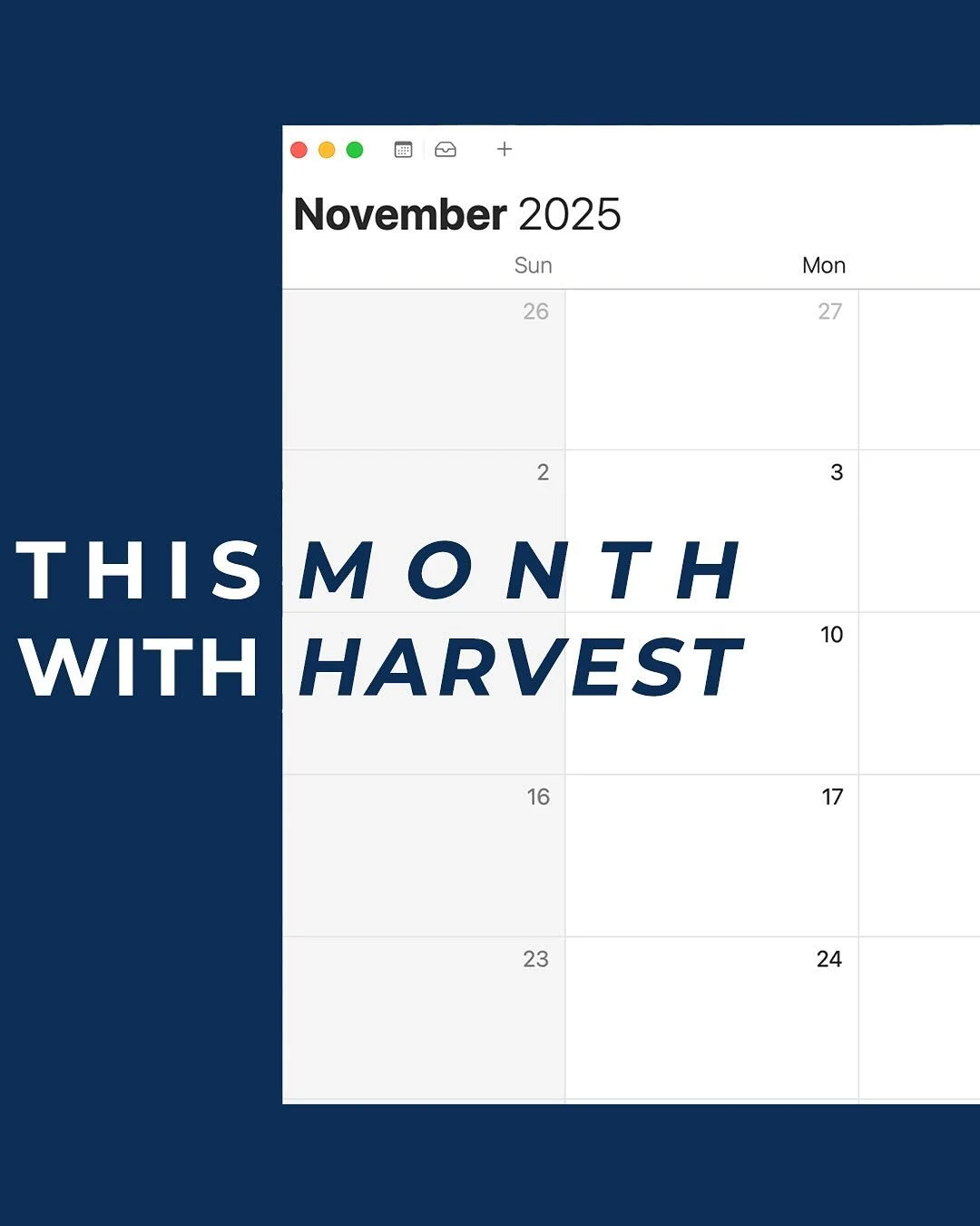 It&rsquo;s November which means there are new opportunities to say &lsquo;yes&rsquo; here at Harvest! Each registration is live on the Church Center App - check it out!