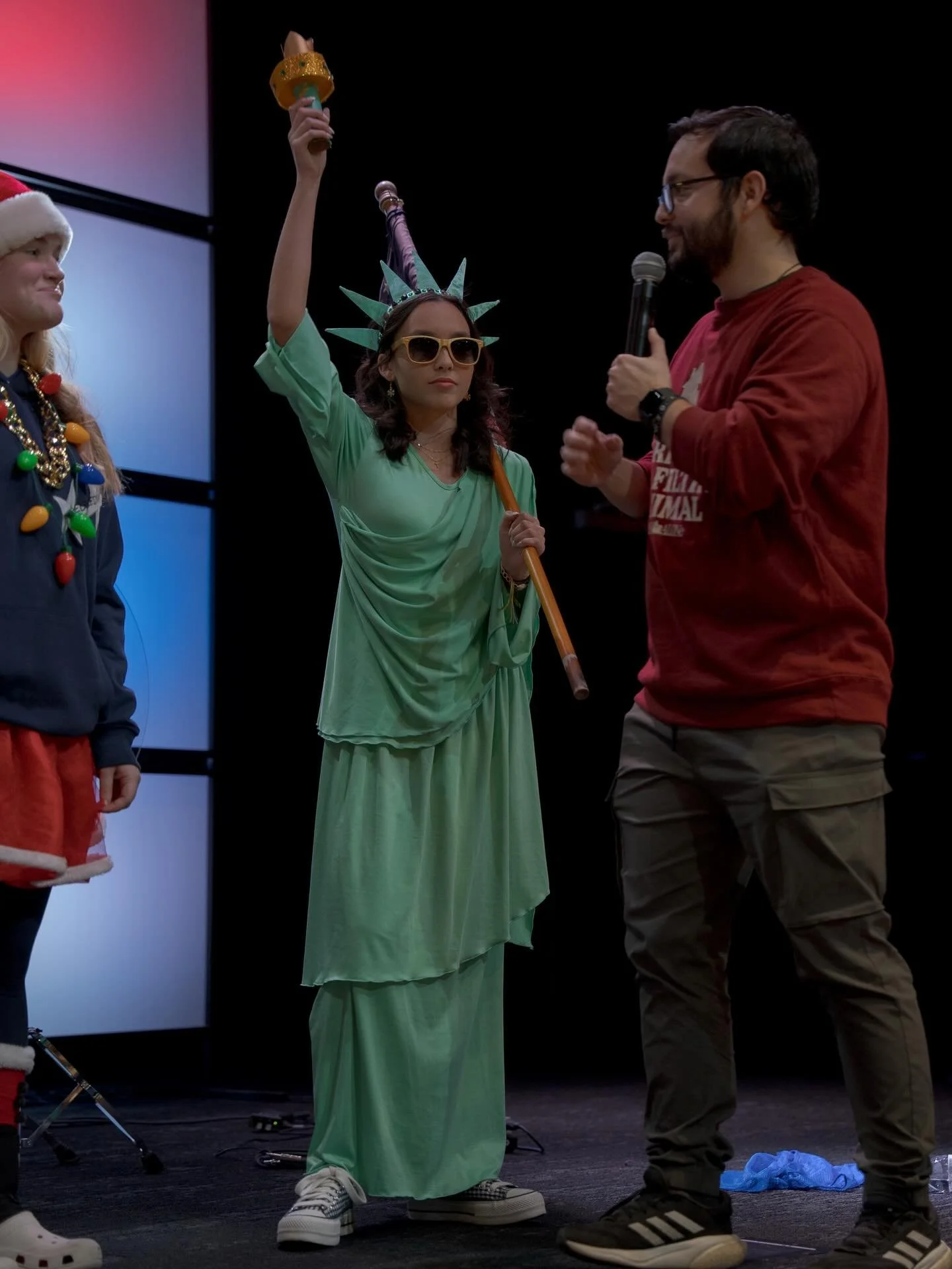 I think it&rsquo;s safe to say Sr.High BROUGHT it on Sunday 🇺🇸🦅 We had so much fun with you at our Christmas Parties - stay tuned for a recap 🫢