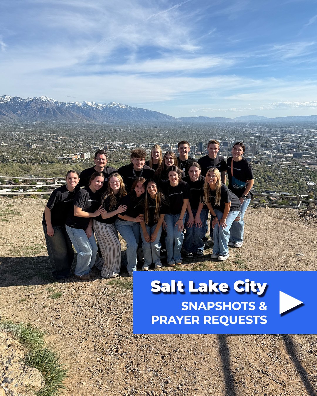 Our Students GO team has been busy already today! Keep praying for the seeds that are being planted!