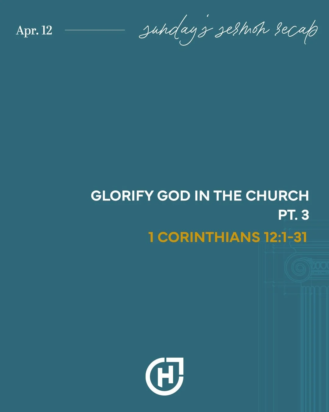 This past Sunday we were back to studying 1 Corinthians. Pastor Brian walked us through chapter 12 - take a listen at harvestindy.org/sermons 🎧