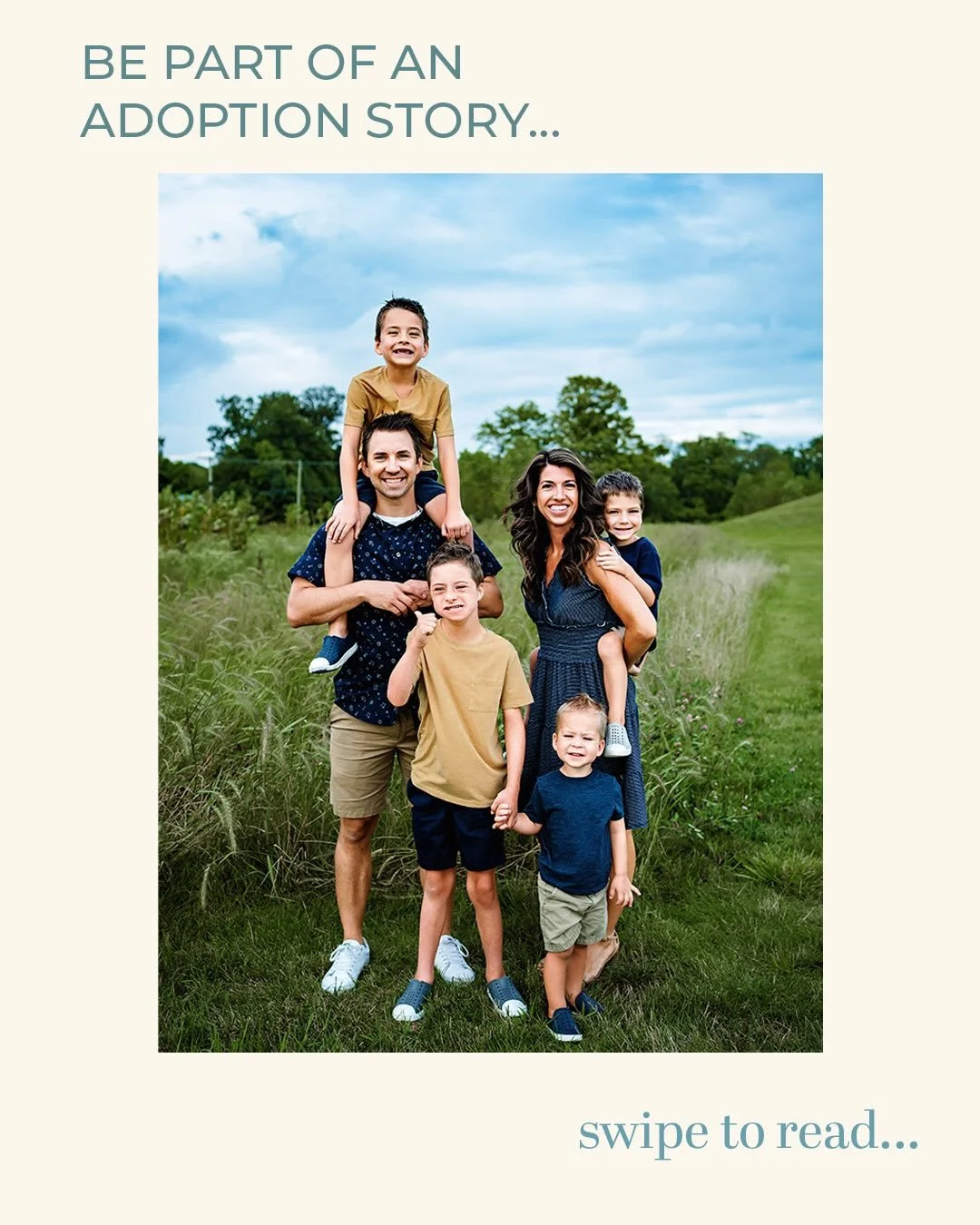 Here at Harvest we believe in supporting our families through the process of adoption!

The Wilson family has recently been matched to adopt - swipe to read how you can support them through this journey! 

&mdash;&mdash;
https://mystory.lifesongforor